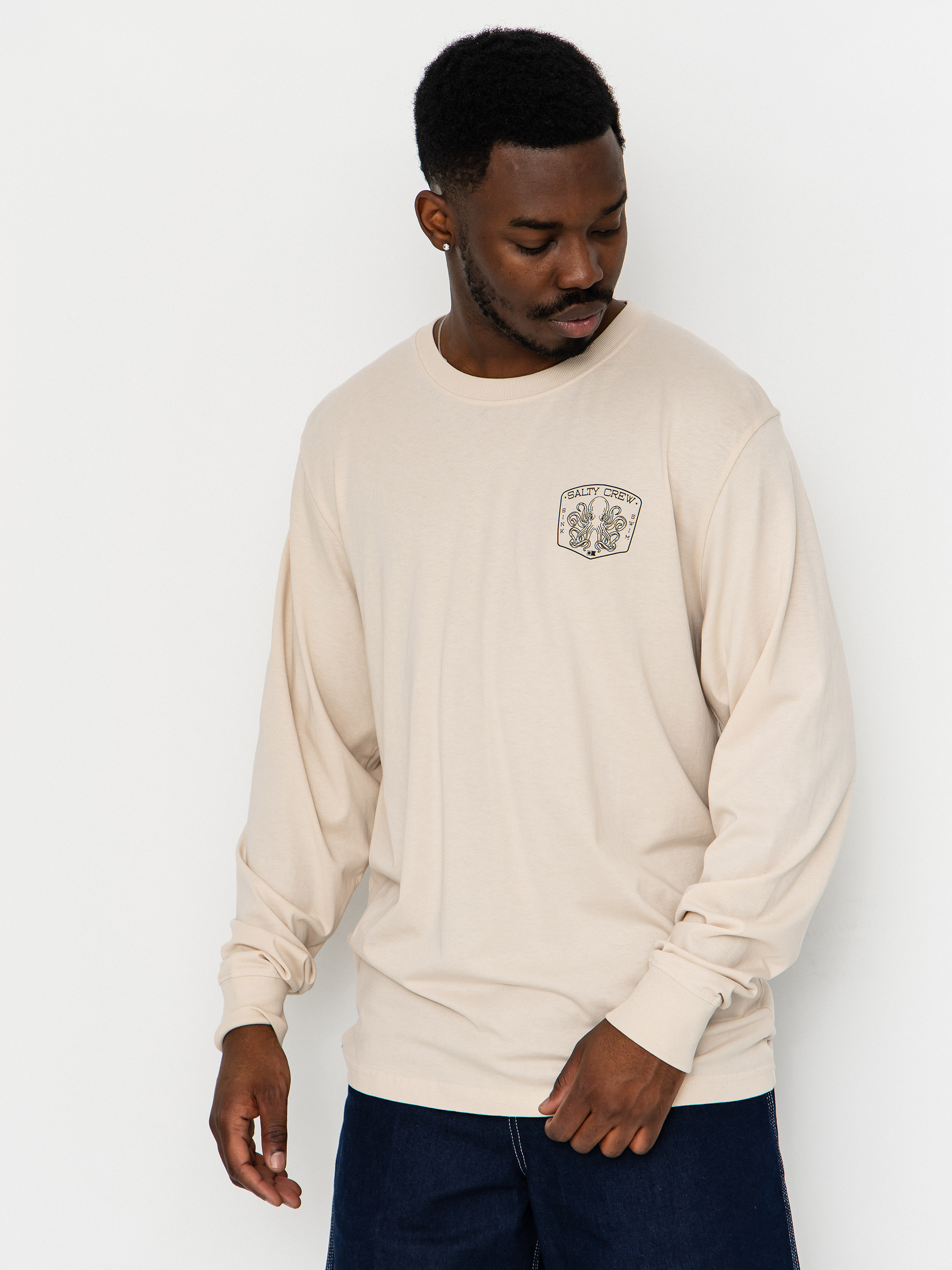 Longsleeve Salty Crew Tako Club (moonbeam)