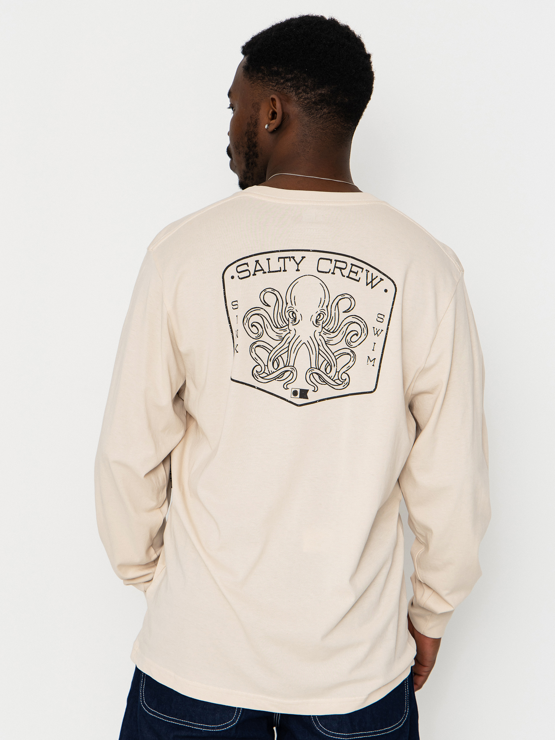 Longsleeve Salty Crew Tako Club (moonbeam)