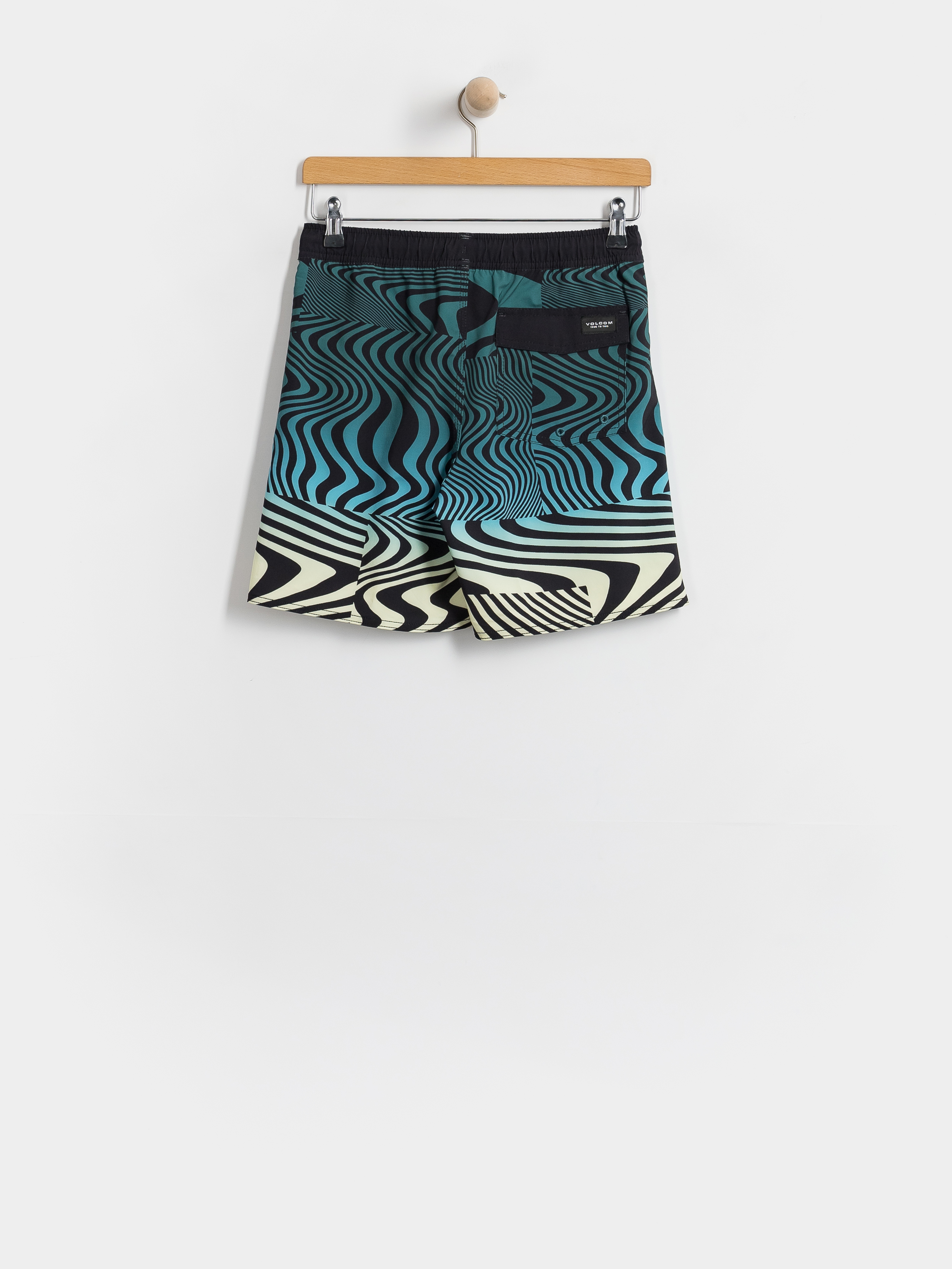 Pantaloni scurți Volcom Lido Print Trunk JR (rifle green)