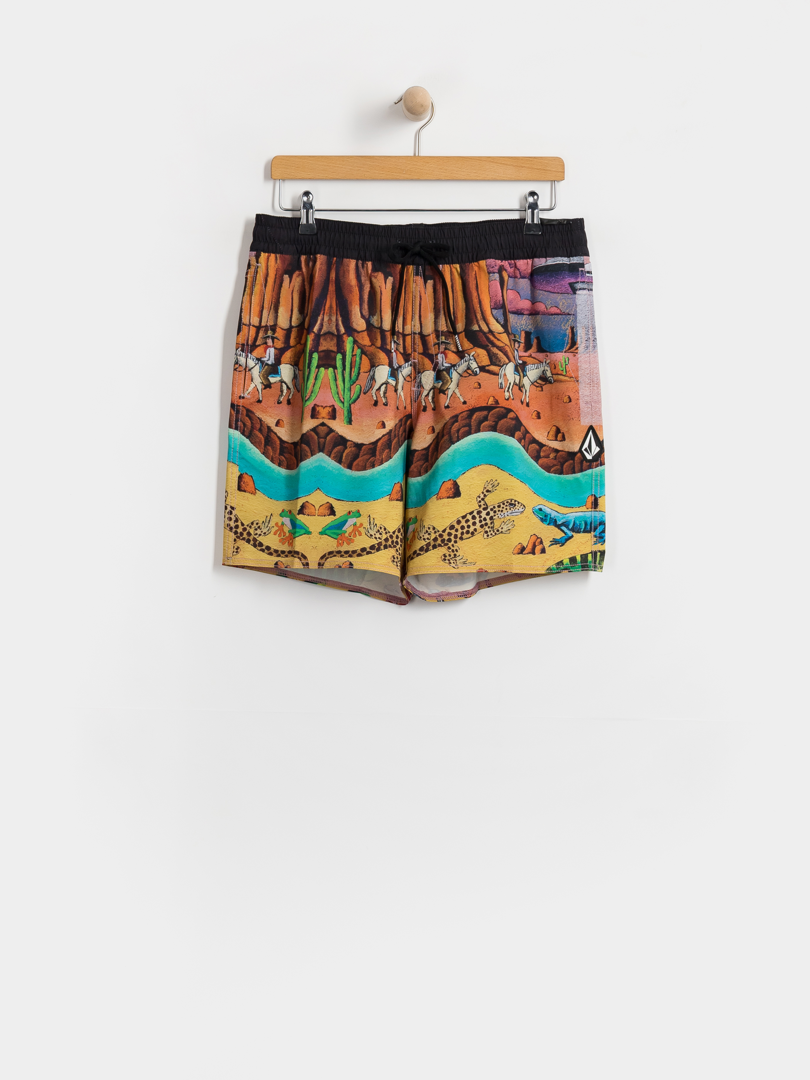 Pantaloni scurți Volcom Fa Mickey Mason Trunk 17 (multi)