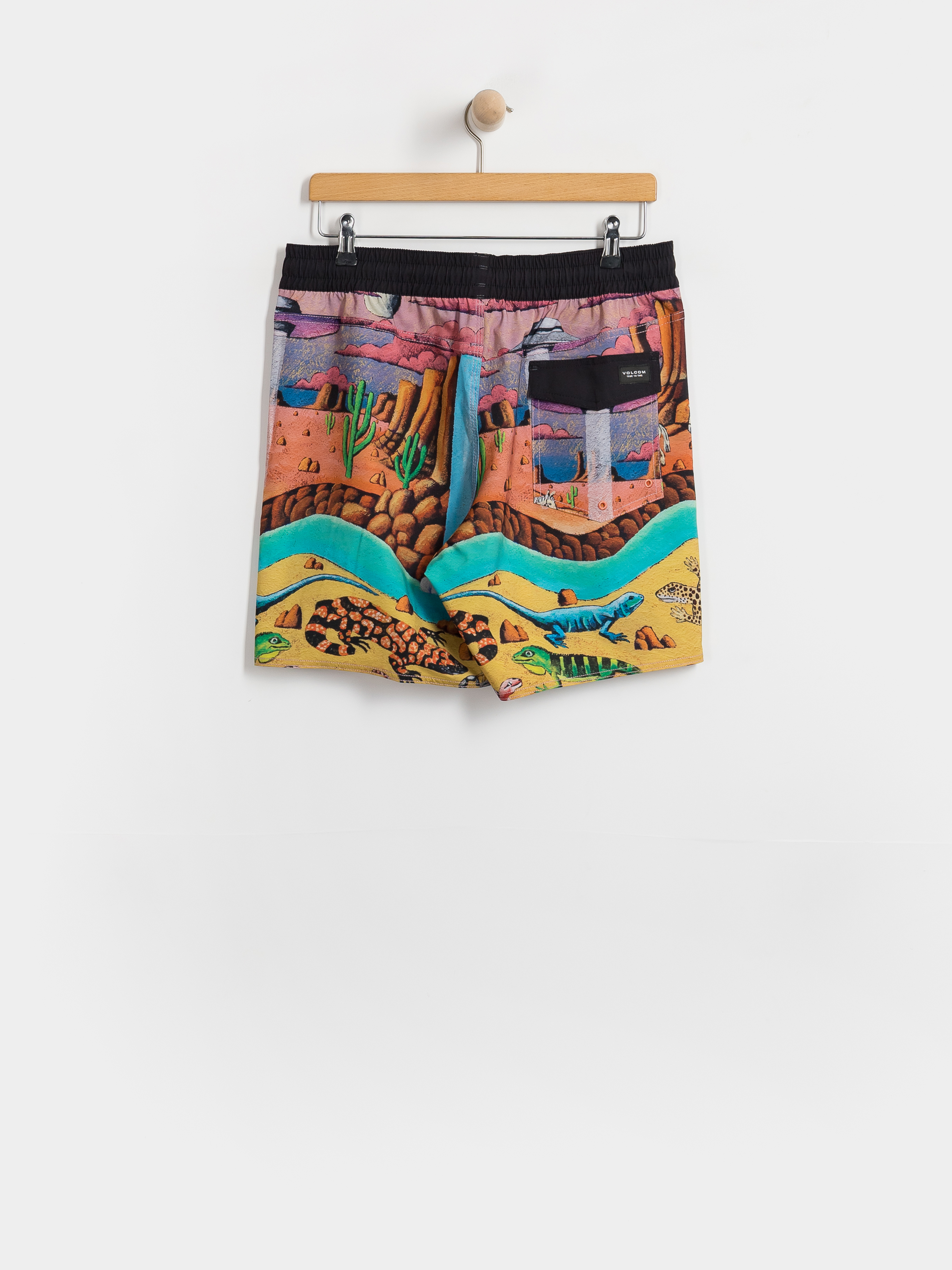 Pantaloni scurți Volcom Fa Mickey Mason Trunk 17 (multi)