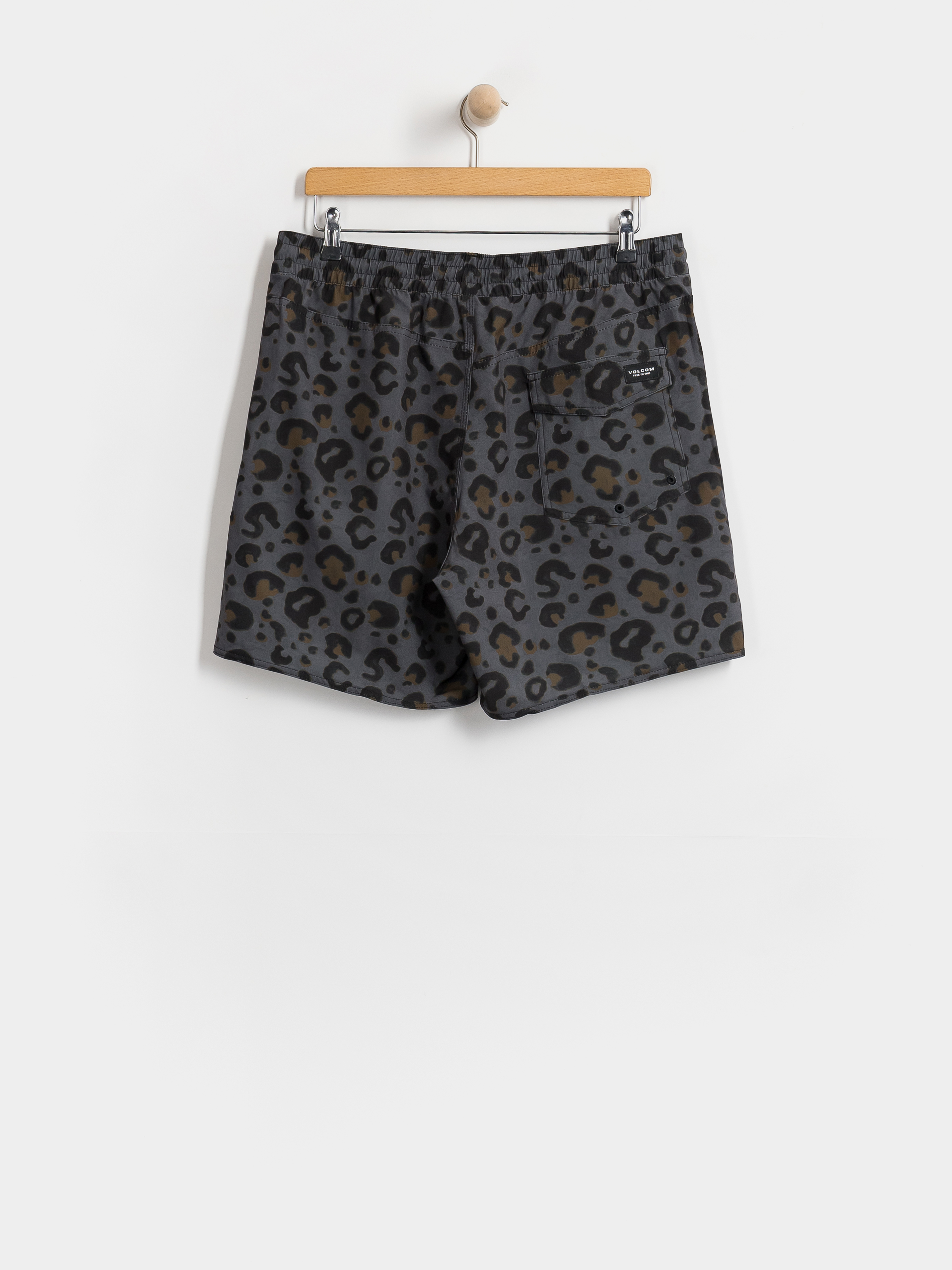 Pantaloni scurți Volcom Melange Trunk 17 (asphalt black)