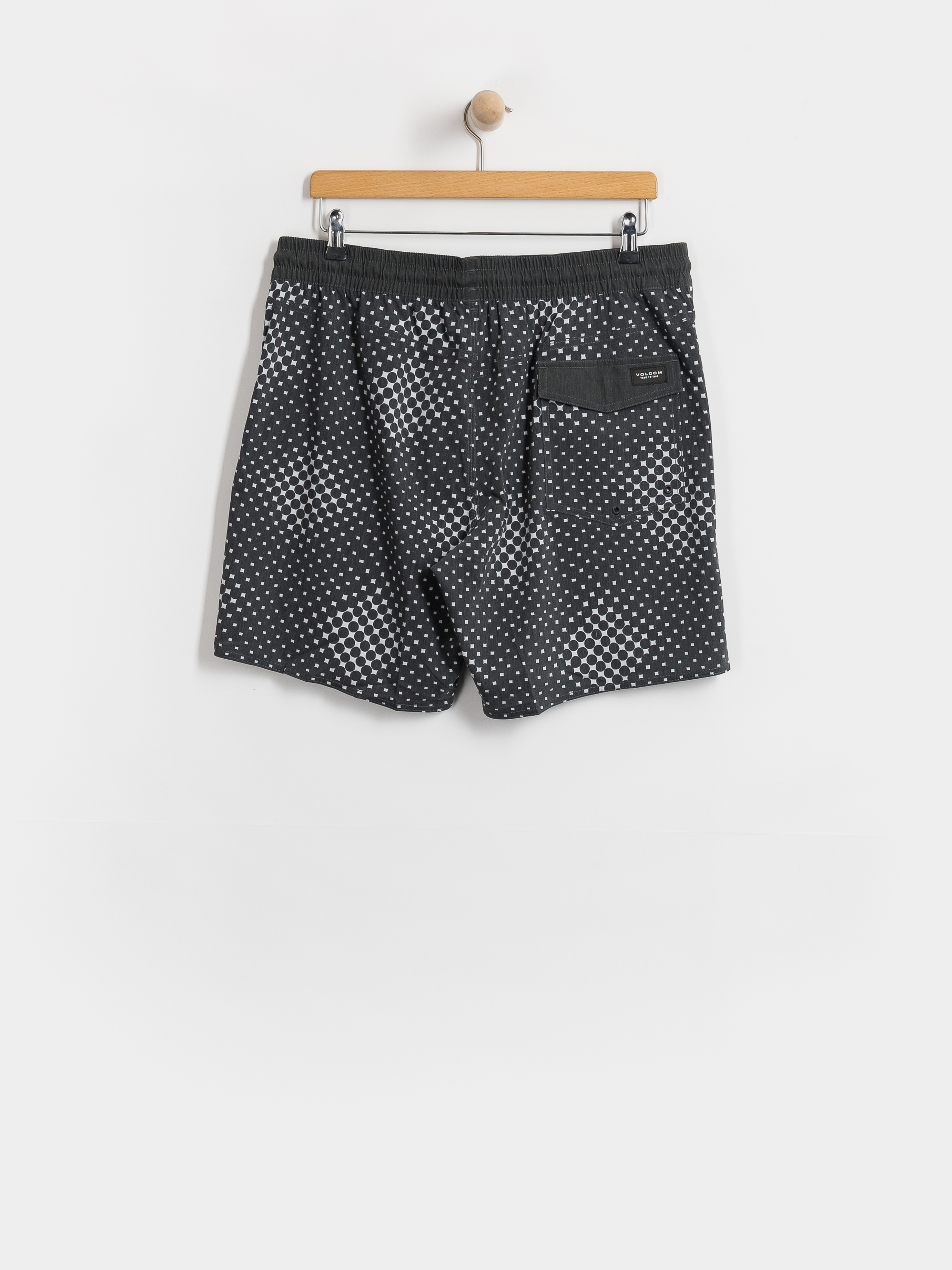 Pantaloni scurți Volcom Psyche Cotton Trunk 17 (matte black)