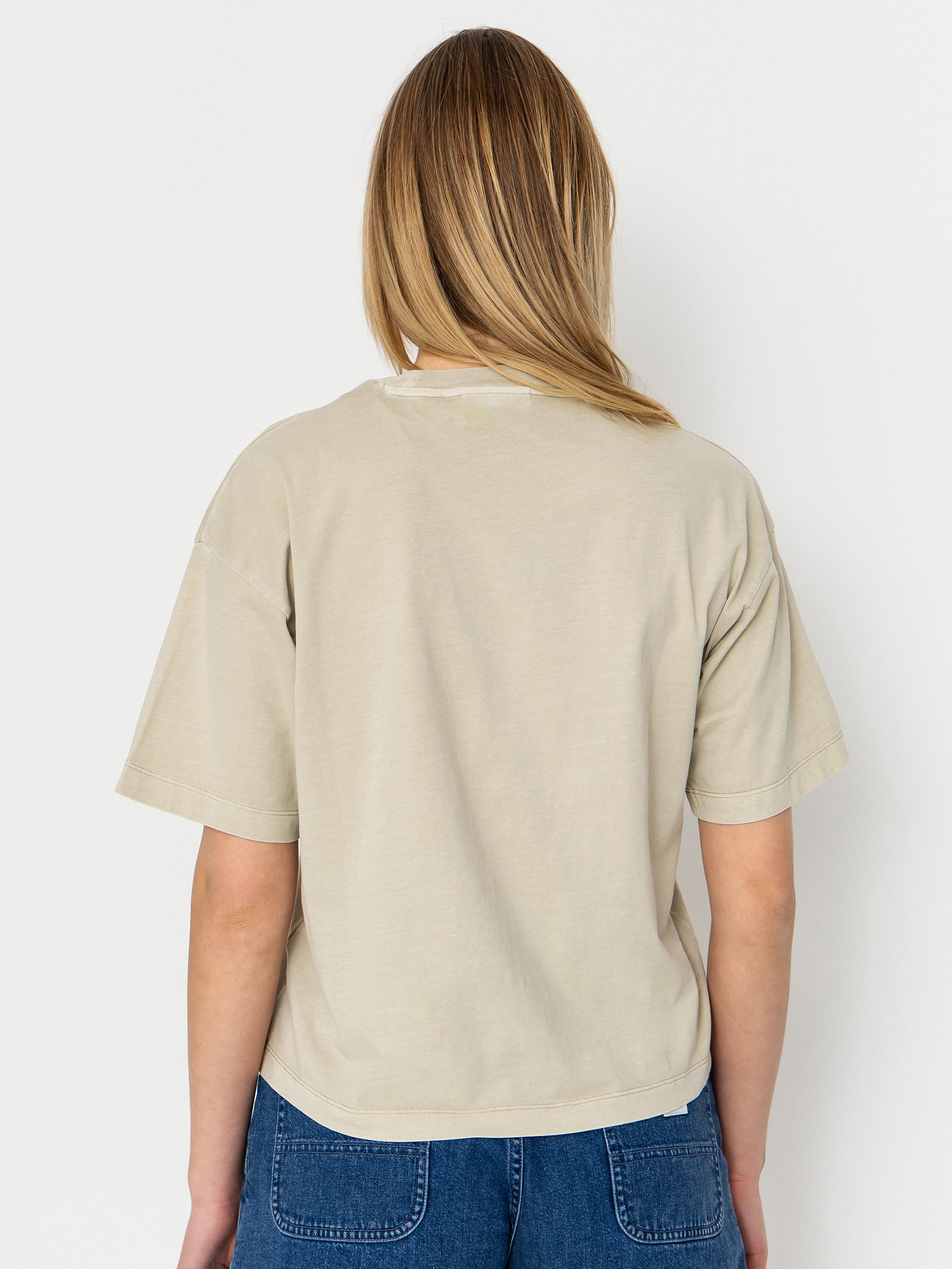 Tricou Carhartt WIP Nelson Wmn (stone)