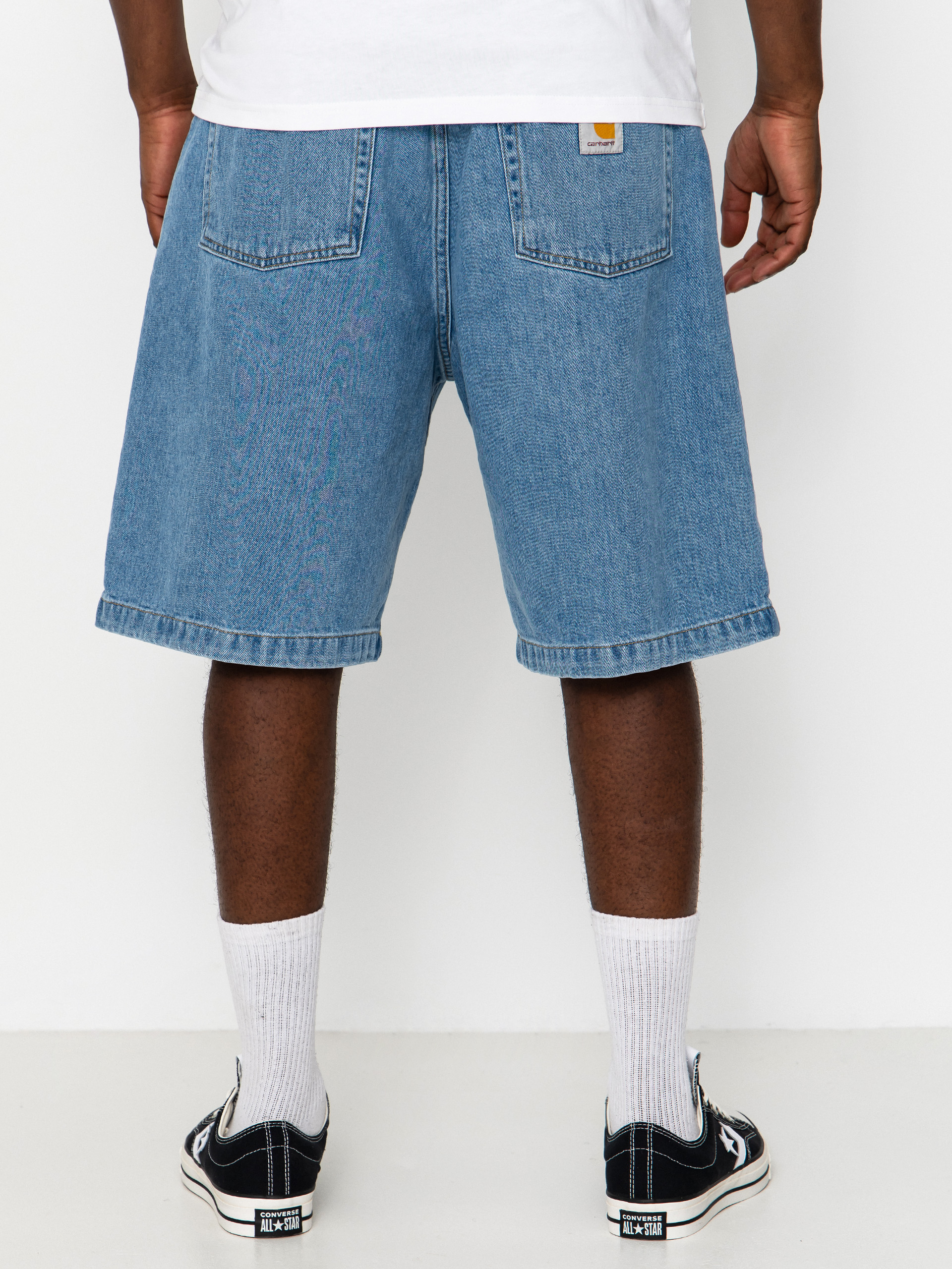 Pantaloni scurți Carhartt WIP Brandon (blue stone bleached)
