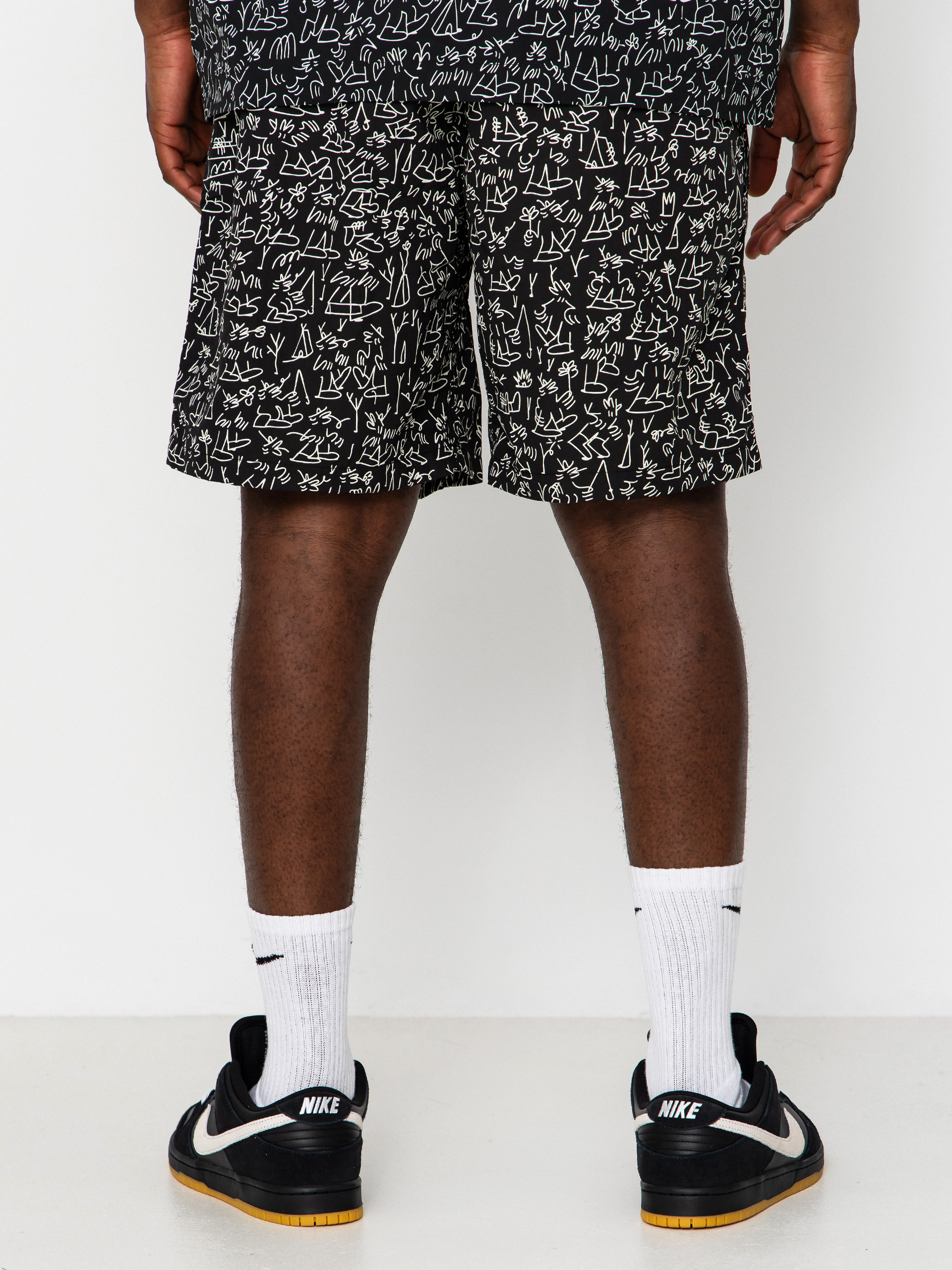 Pantaloni scurți Salty Crew Raid Packable (lb black)