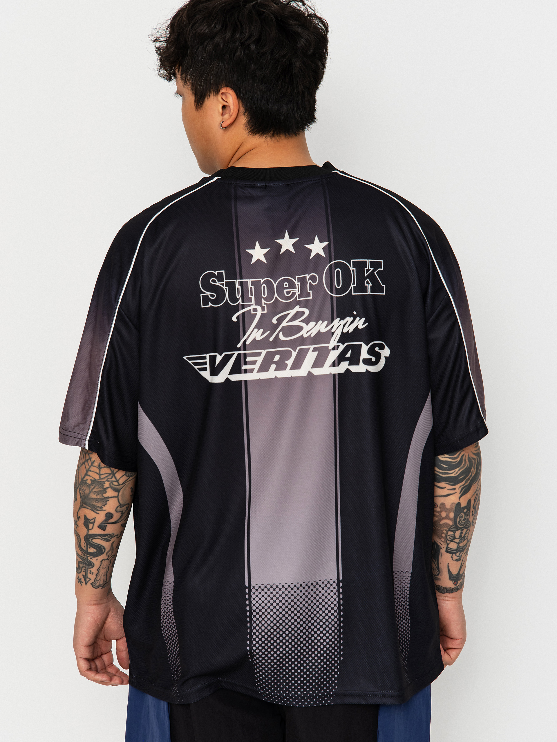 Tricou Deus Ex Machina Enduro Ss Moto Jersey (black)
