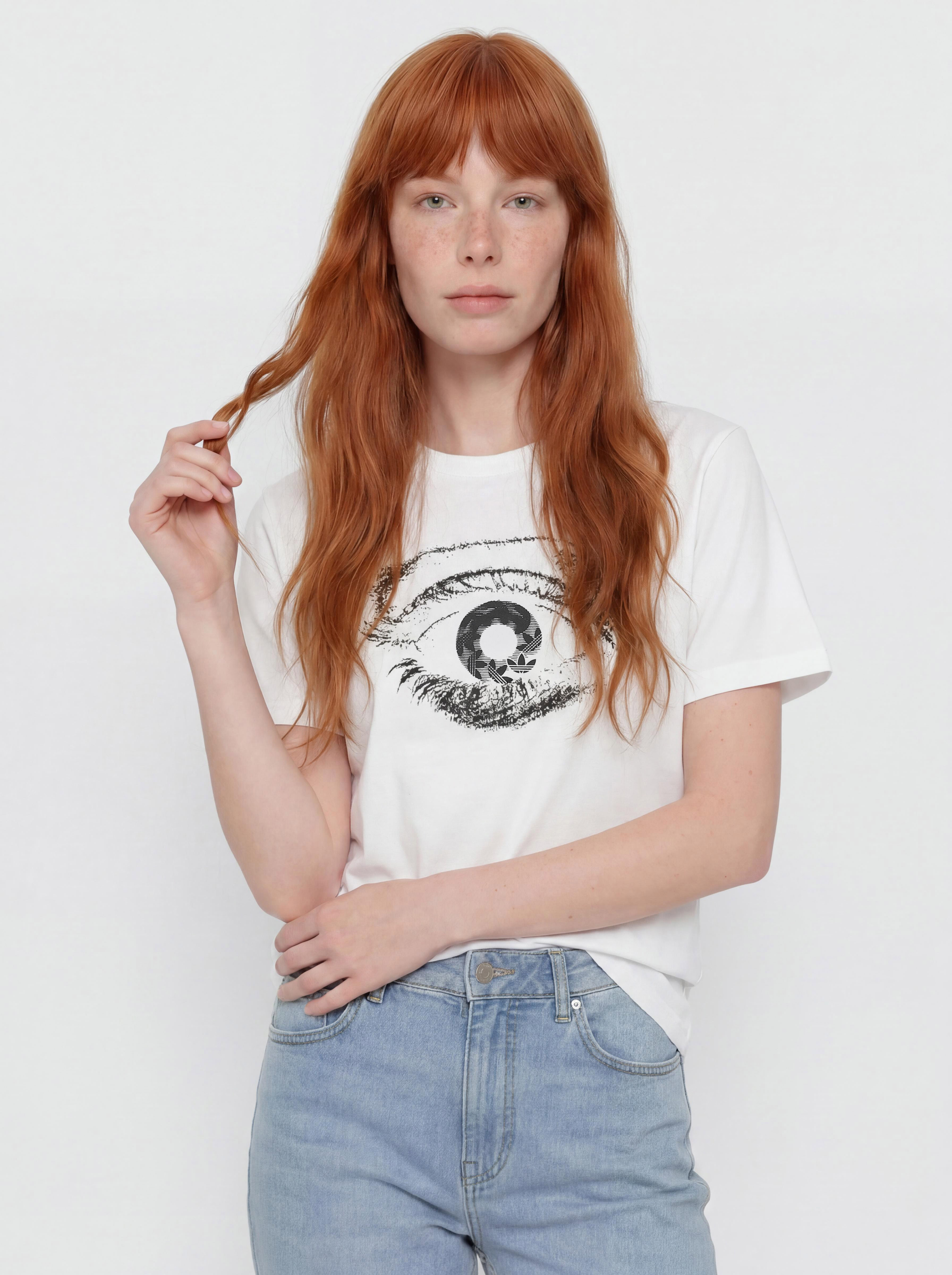 Tricou adidas Skt Eye Grt (white)
