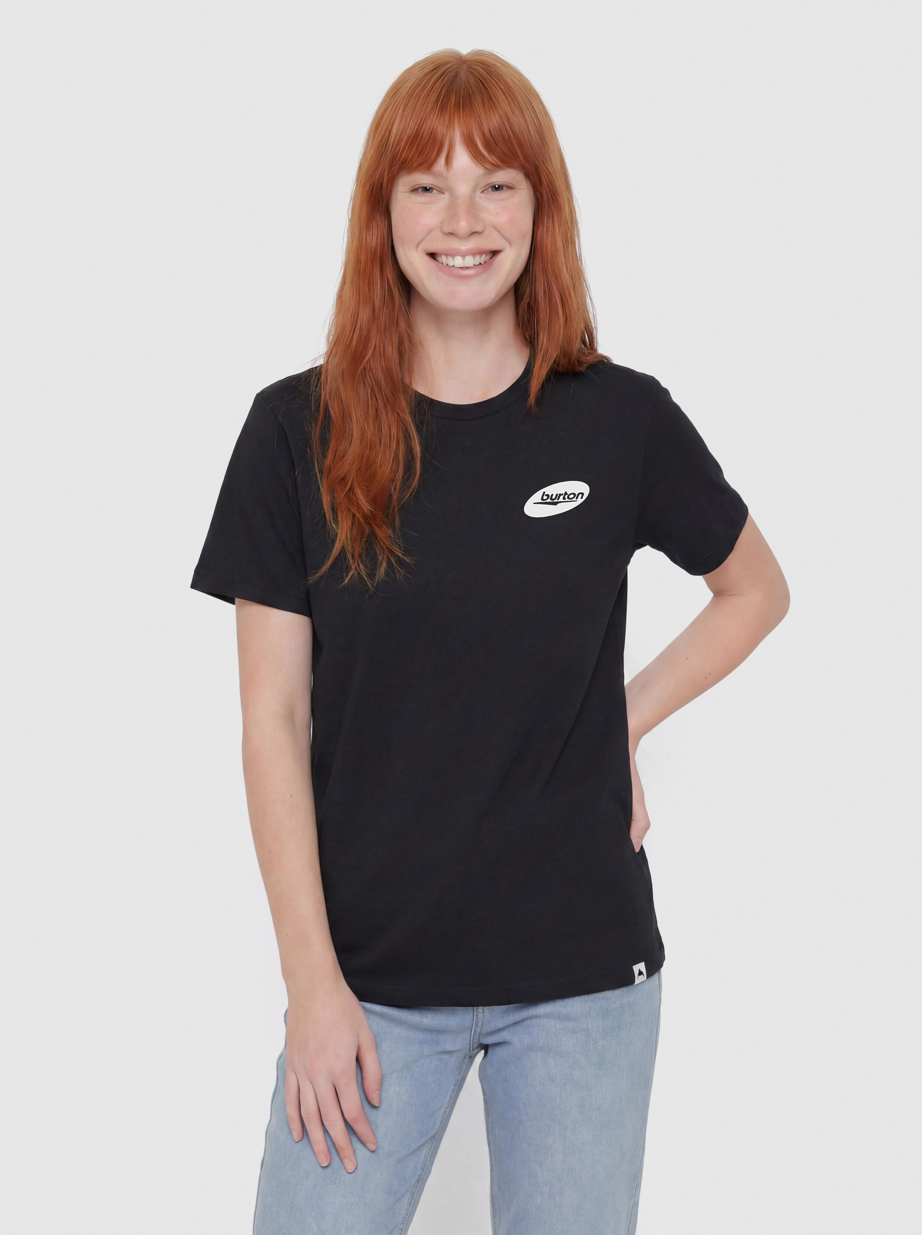 Tricou Burton Heavyweight Logo (true black)