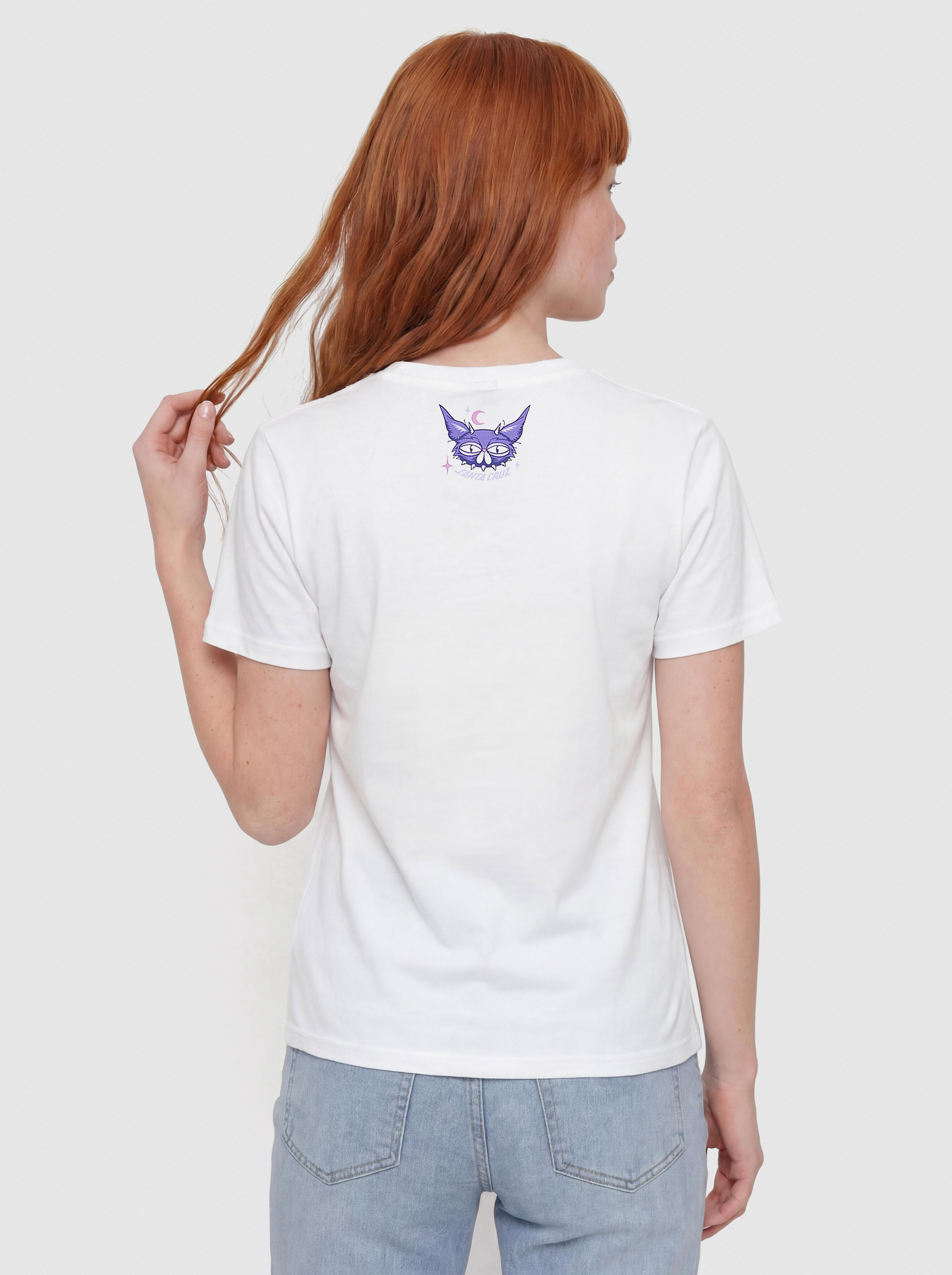 Tricou Santa Cruz Night Critter Front Wmn (white)