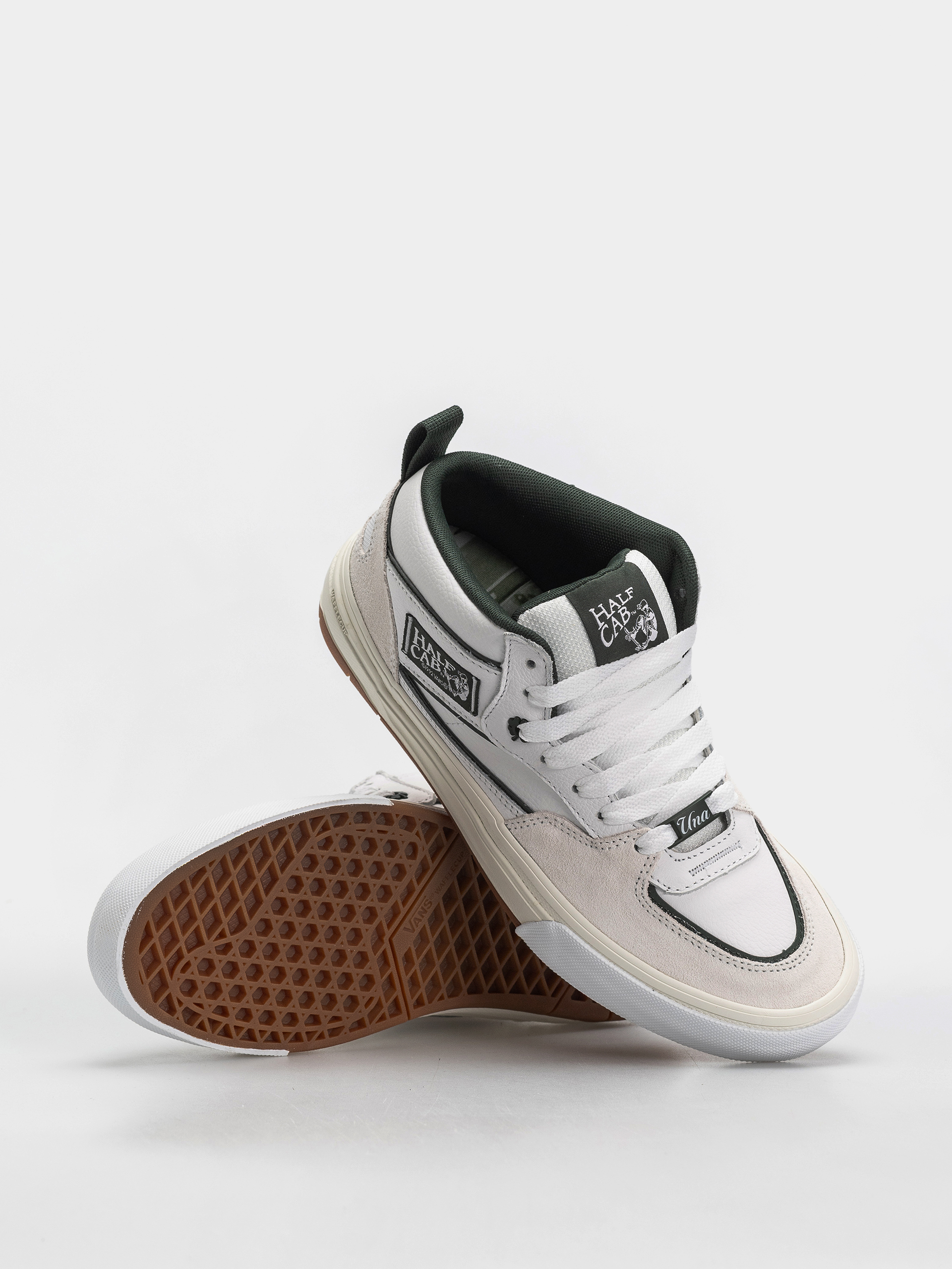 Pantofi Vans Skate Half Cab Wafflecup (white/gum)