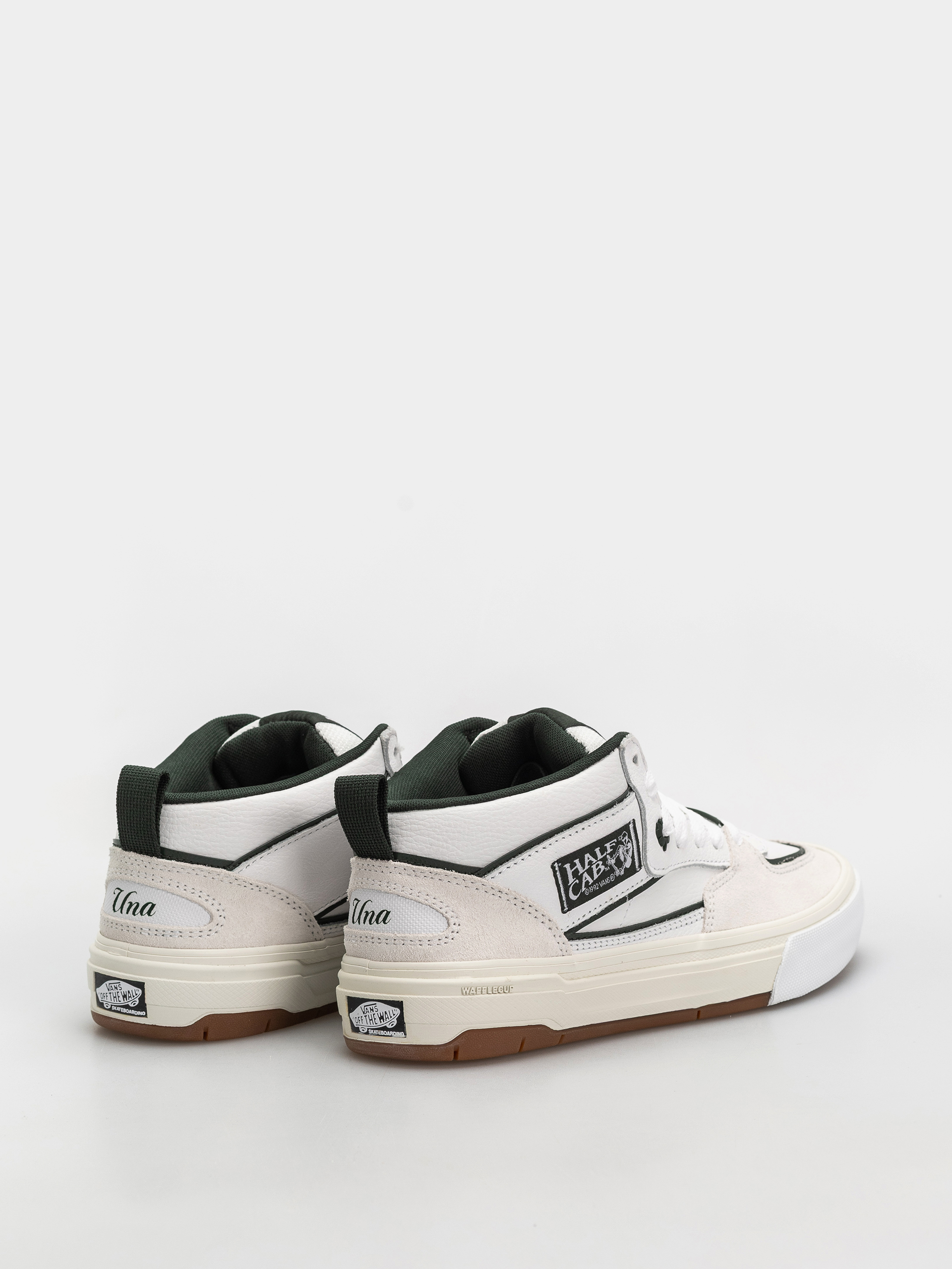 Pantofi Vans Skate Half Cab Wafflecup (white/gum)