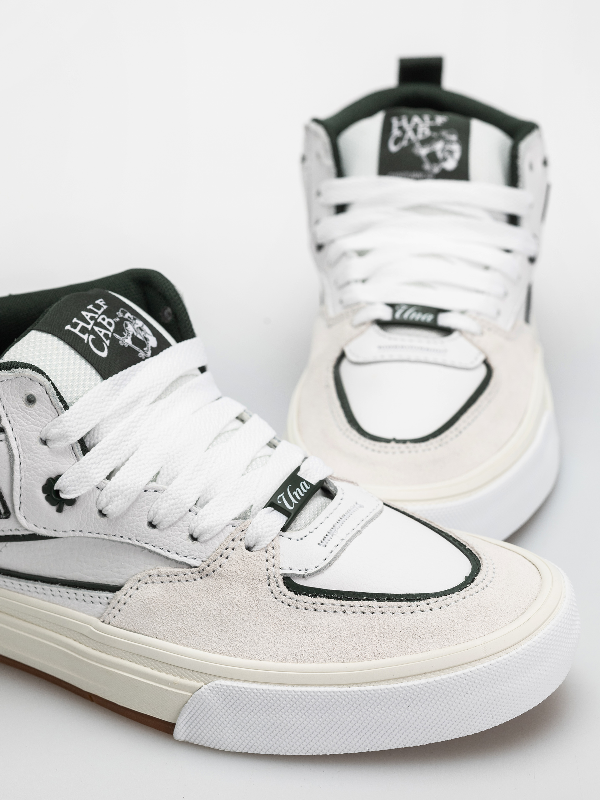 Pantofi Vans Skate Half Cab Wafflecup (white/gum)