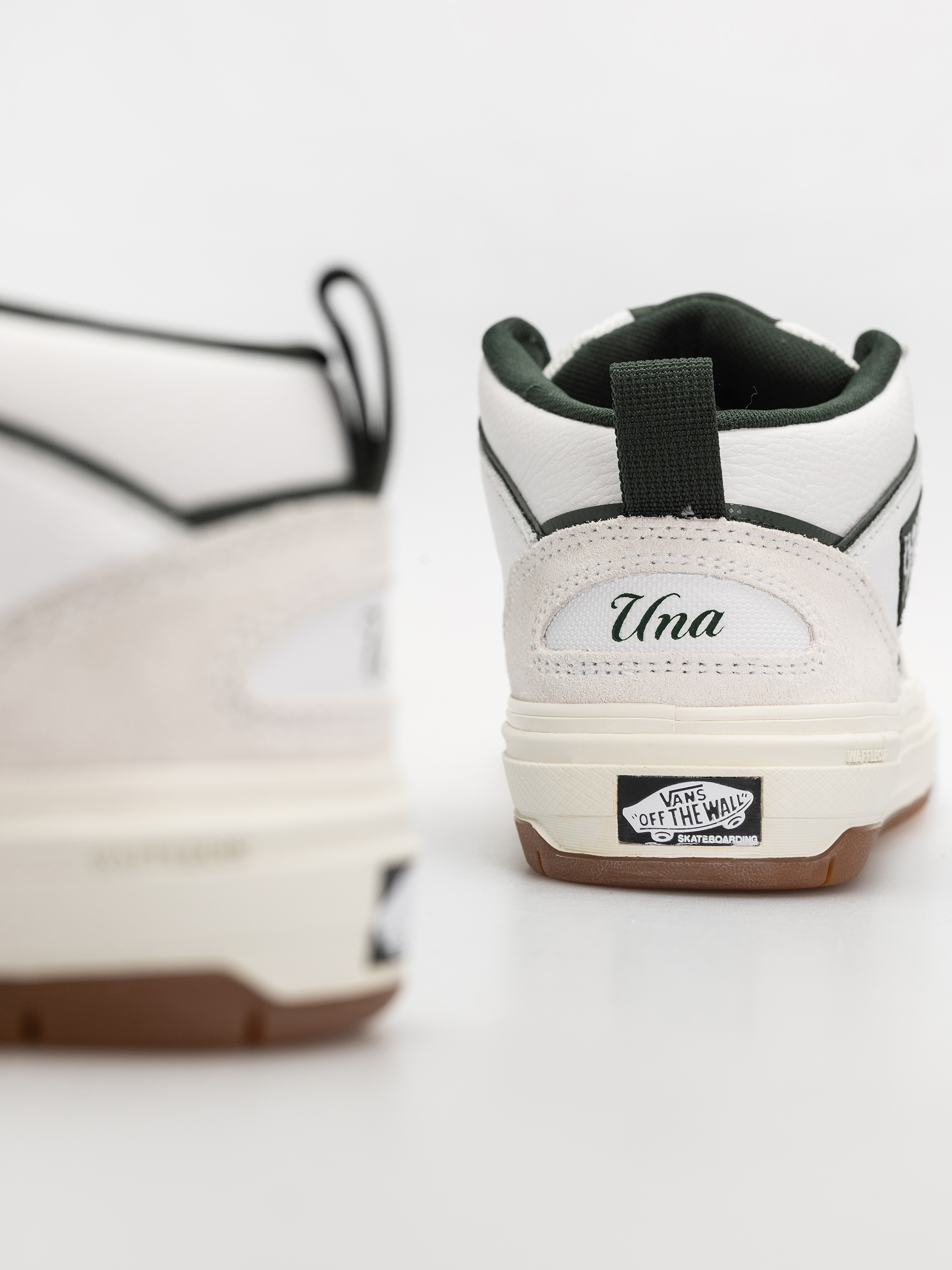 Pantofi Vans Skate Half Cab Wafflecup (white/gum)