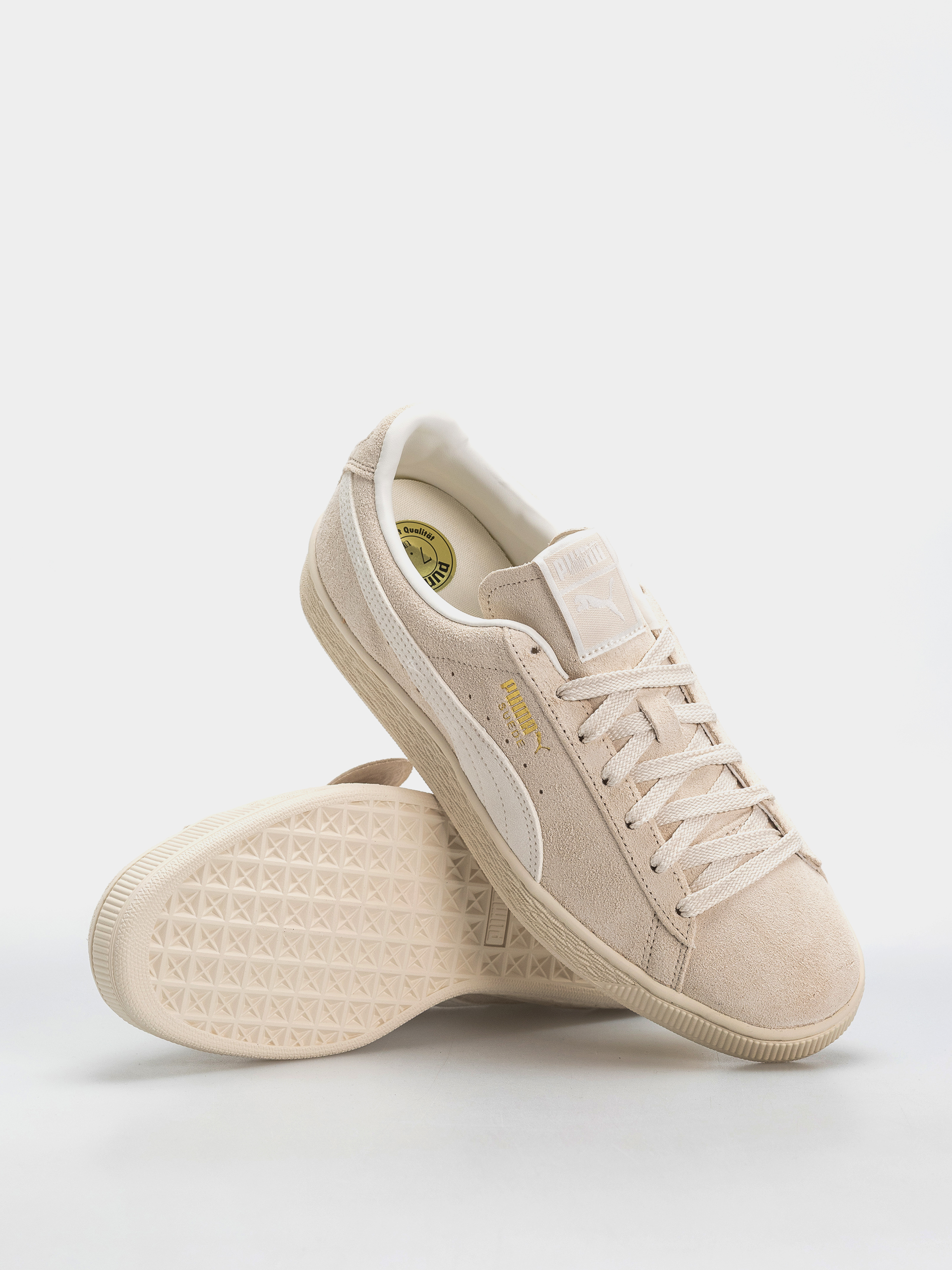 Pantofi Puma Suede Charles F.Stead (ash gray/frosted ivory)