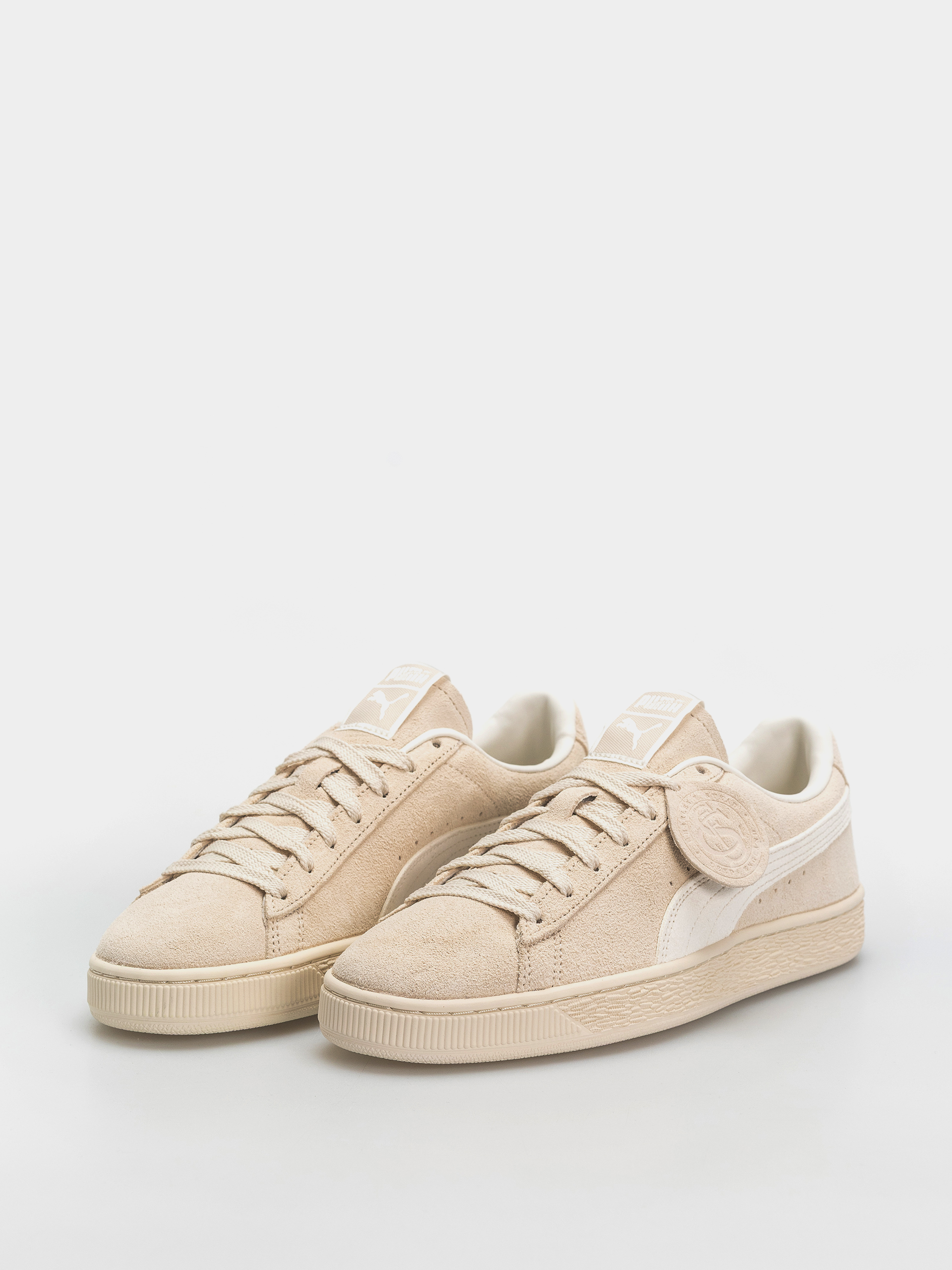 Pantofi Puma Suede Charles F.Stead (ash gray/frosted ivory)