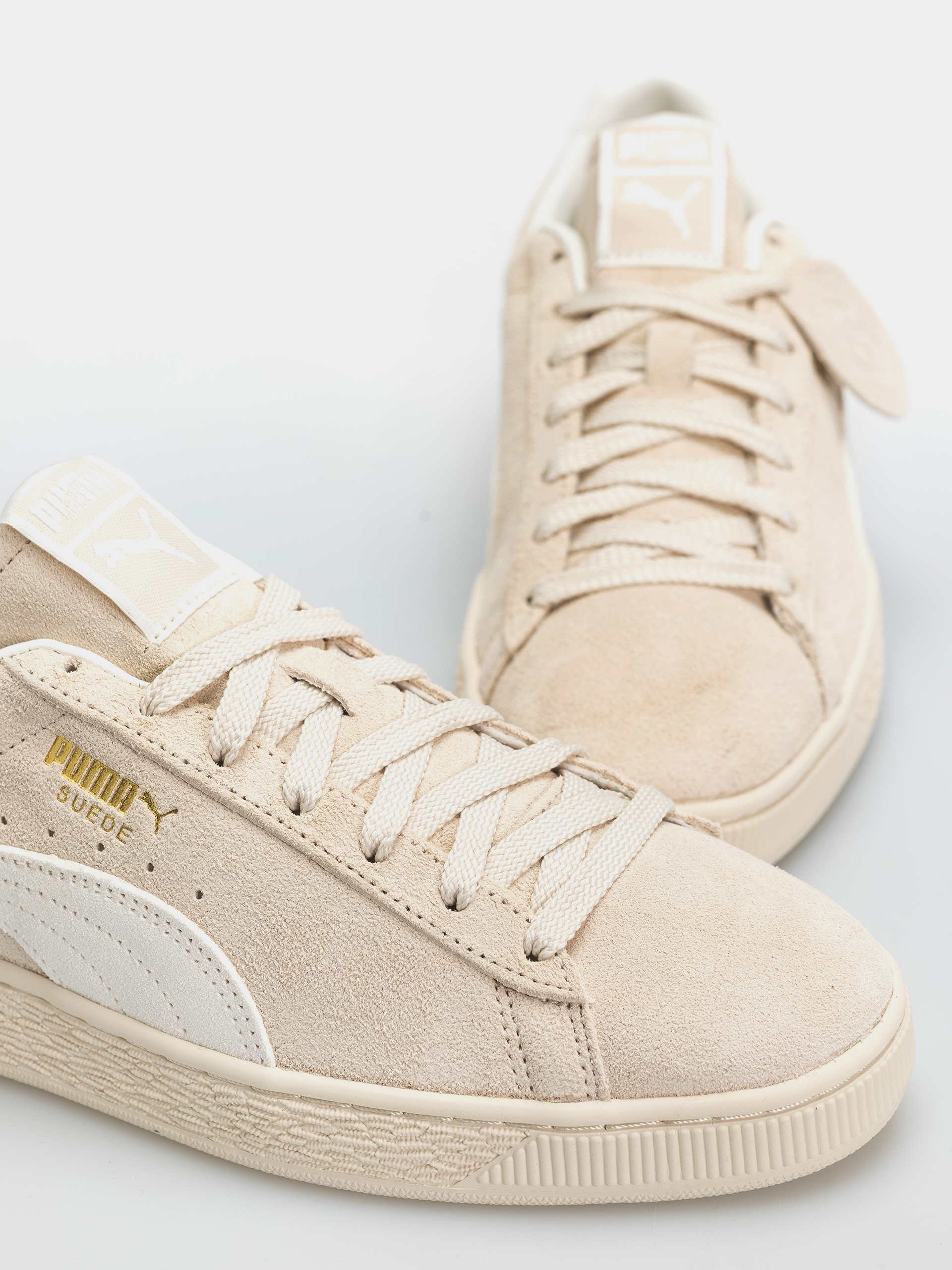 Pantofi Puma Suede Charles F.Stead (ash gray/frosted ivory)