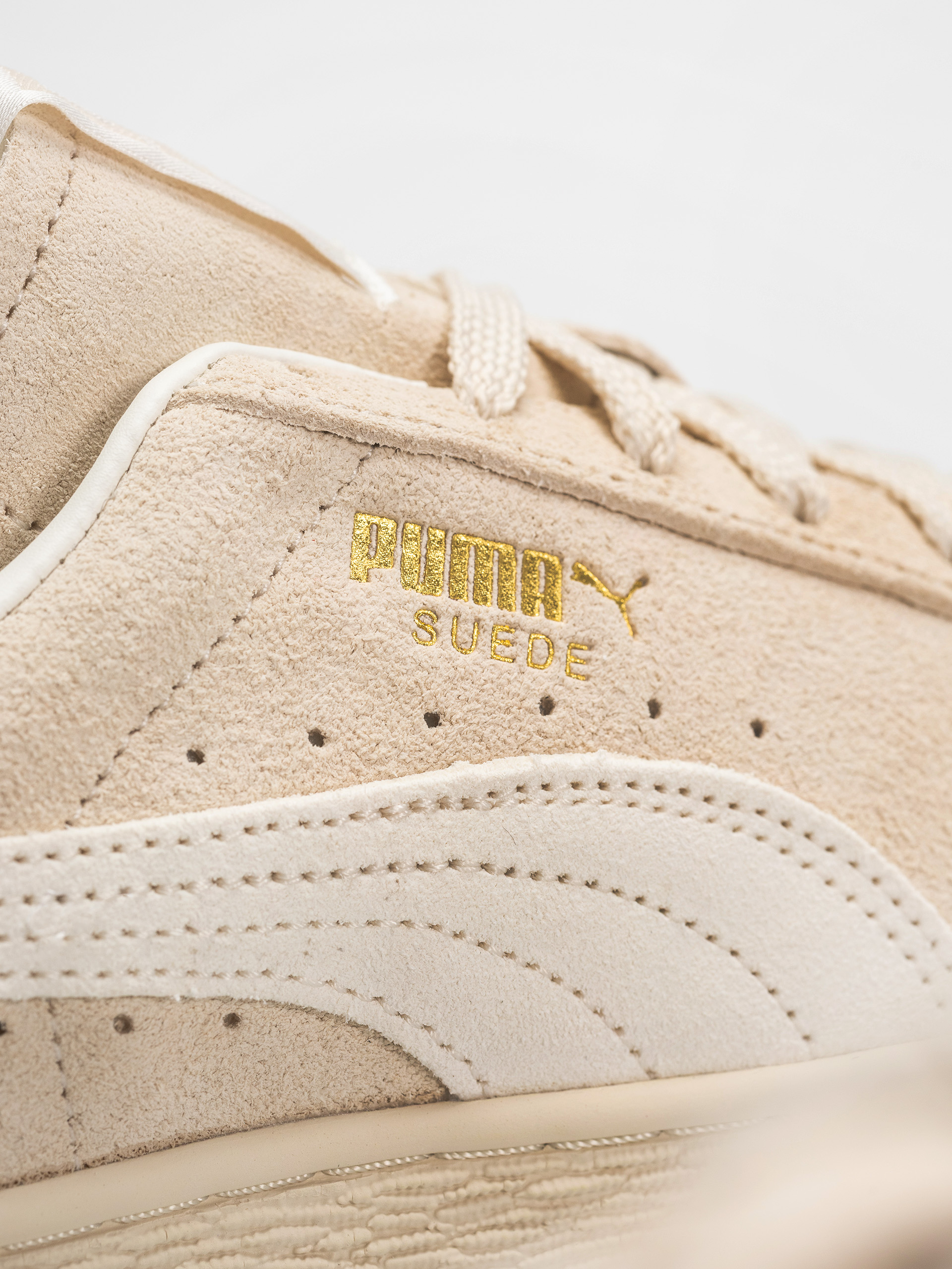 Pantofi Puma Suede Charles F.Stead (ash gray/frosted ivory)