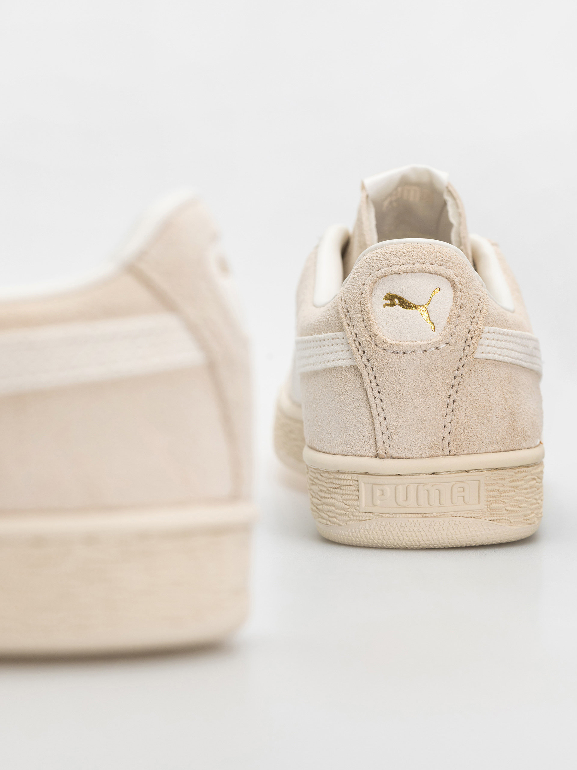 Pantofi Puma Suede Charles F.Stead (ash gray/frosted ivory)