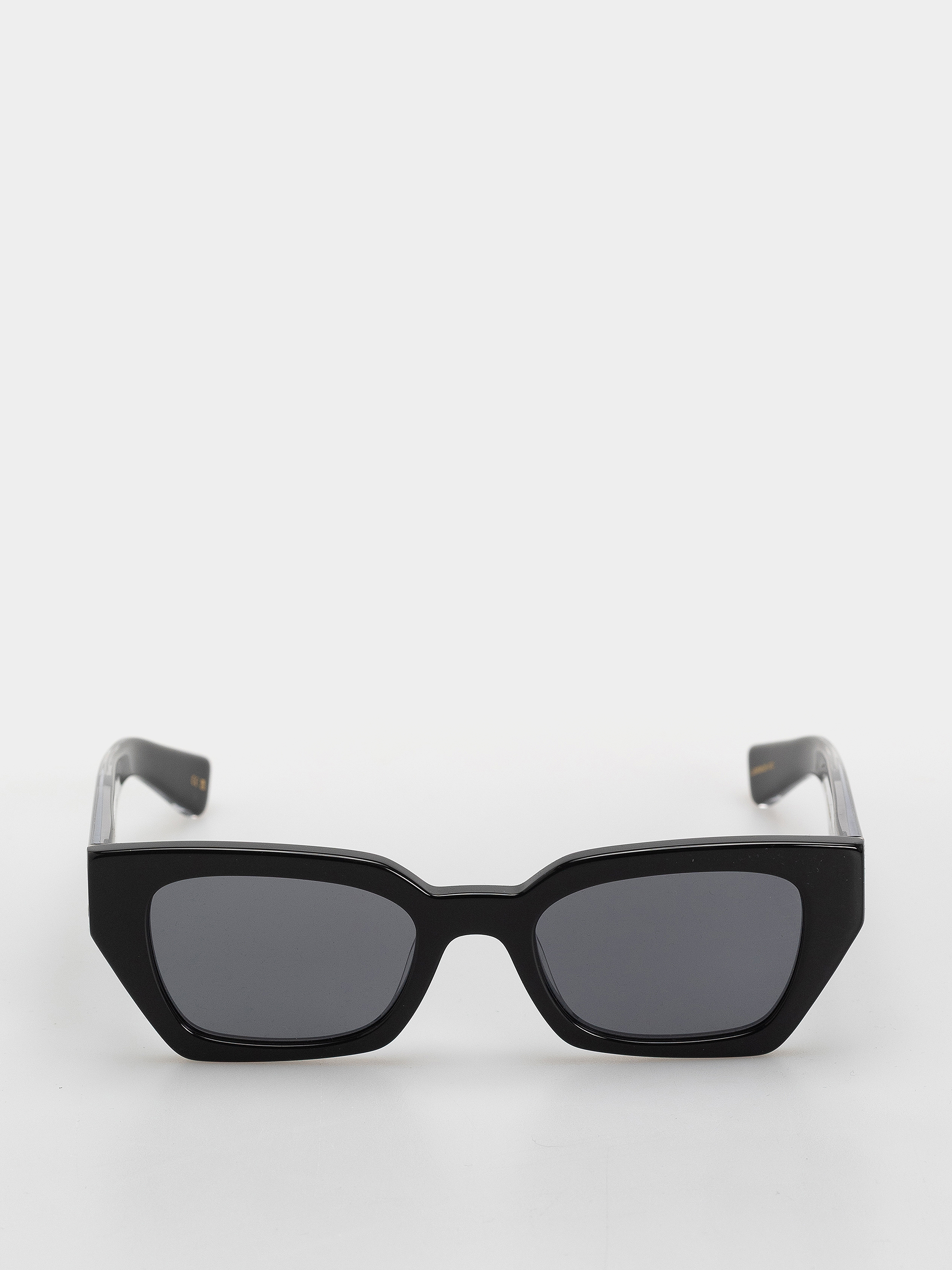 Ochelari de soare MessyWeekend Luna (black/transparent/grey)