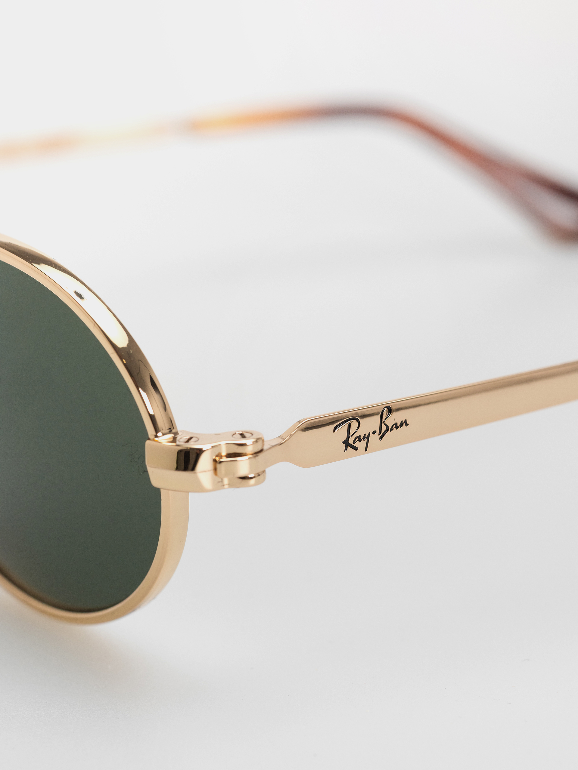 Ochelari de soare Ray-Ban Rb3931 By A$Ap Rocky (polerowany złoto arista/zielony)