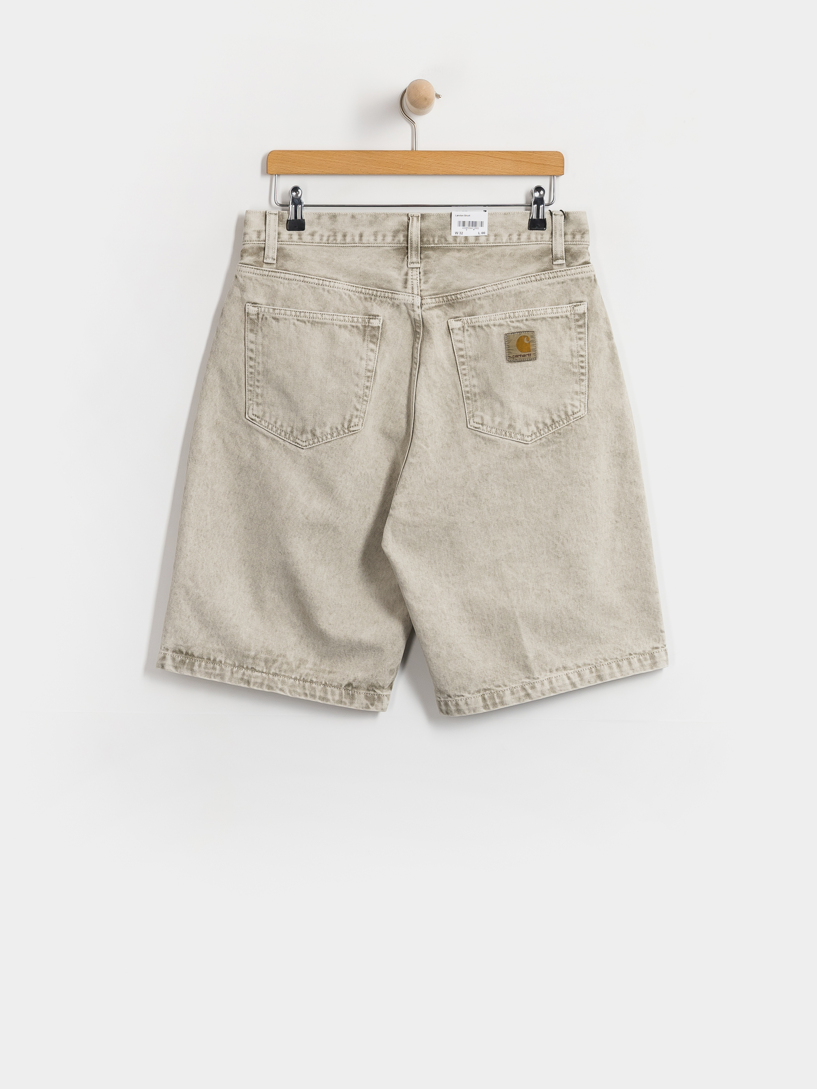 Pantaloni scurți Carhartt WIP Landon (opuntia chalk wash)