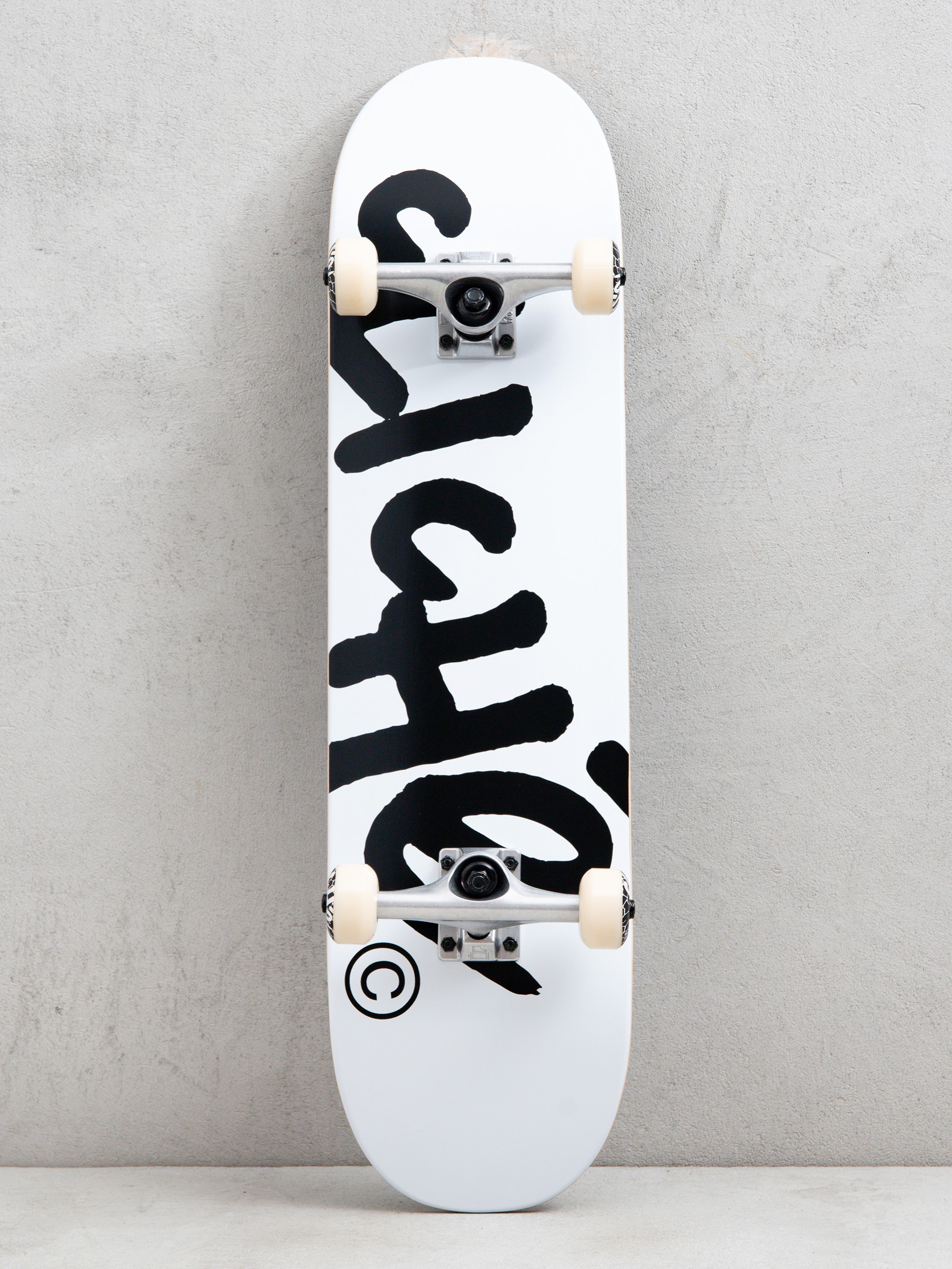 Skateboard Cliche Handwritten (white/black)