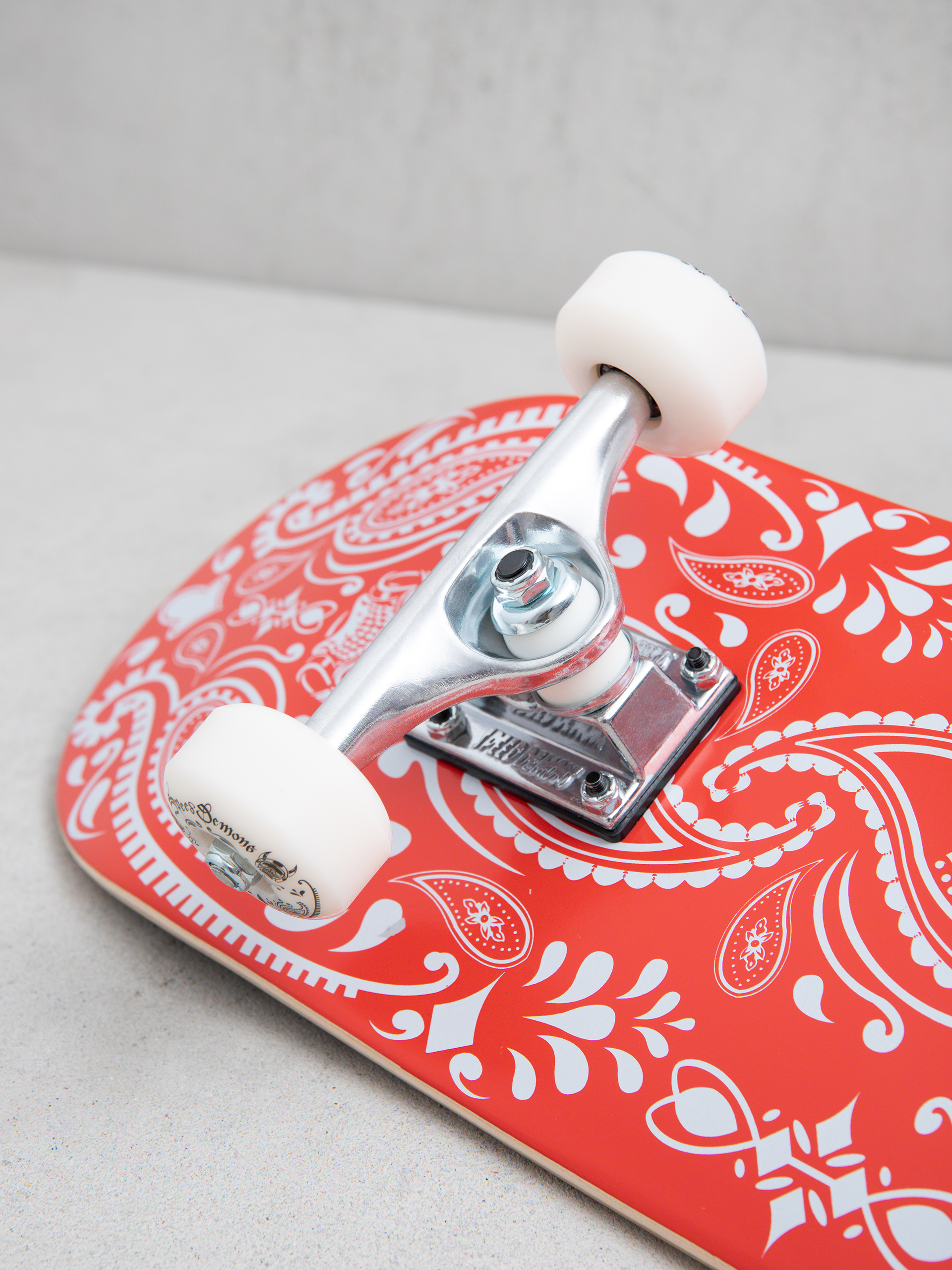 Skateboard Speed Demons Bandana (red/white)