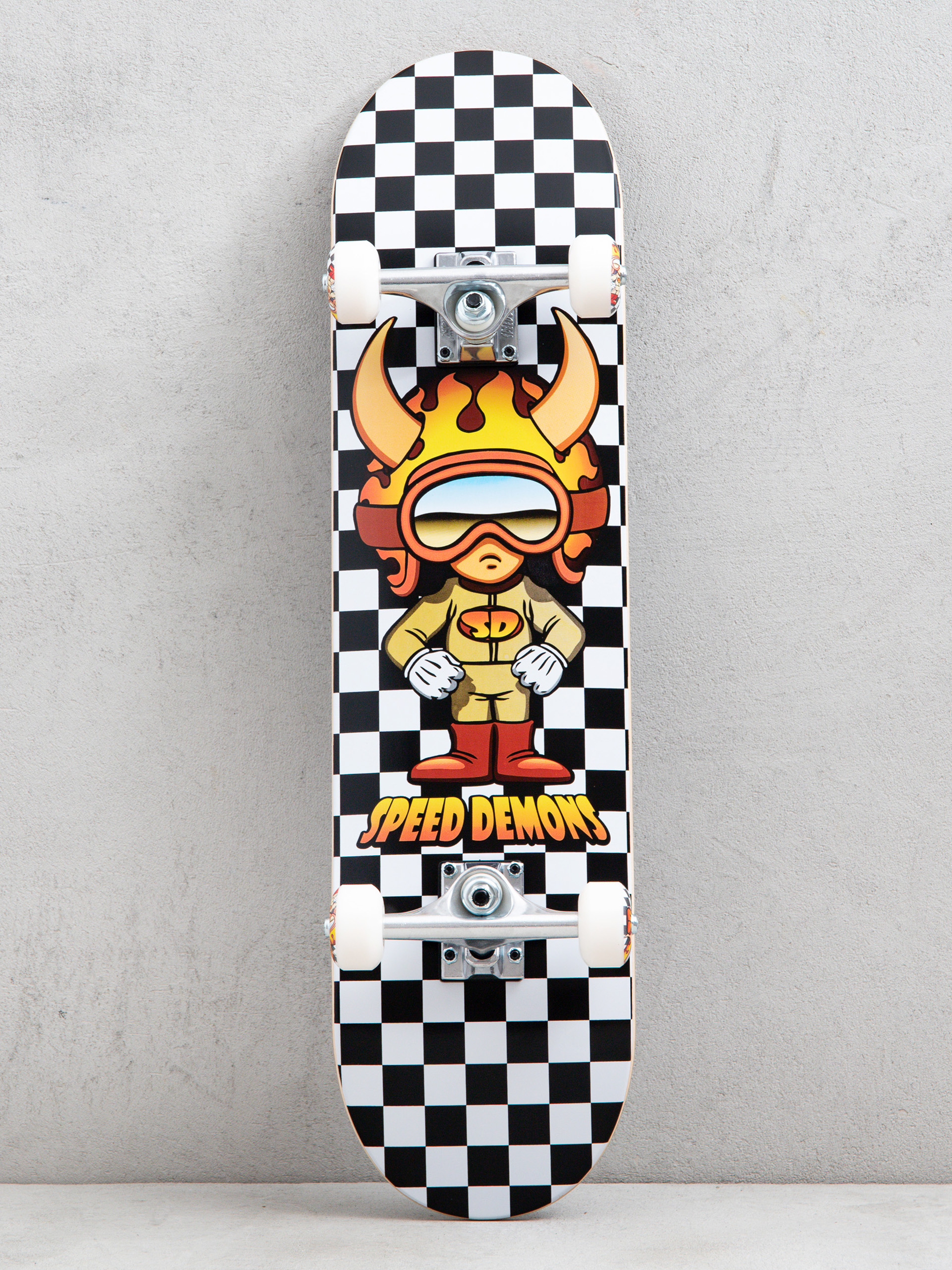 Skateboard Speed Demons Hot Shot (black/white checks)
