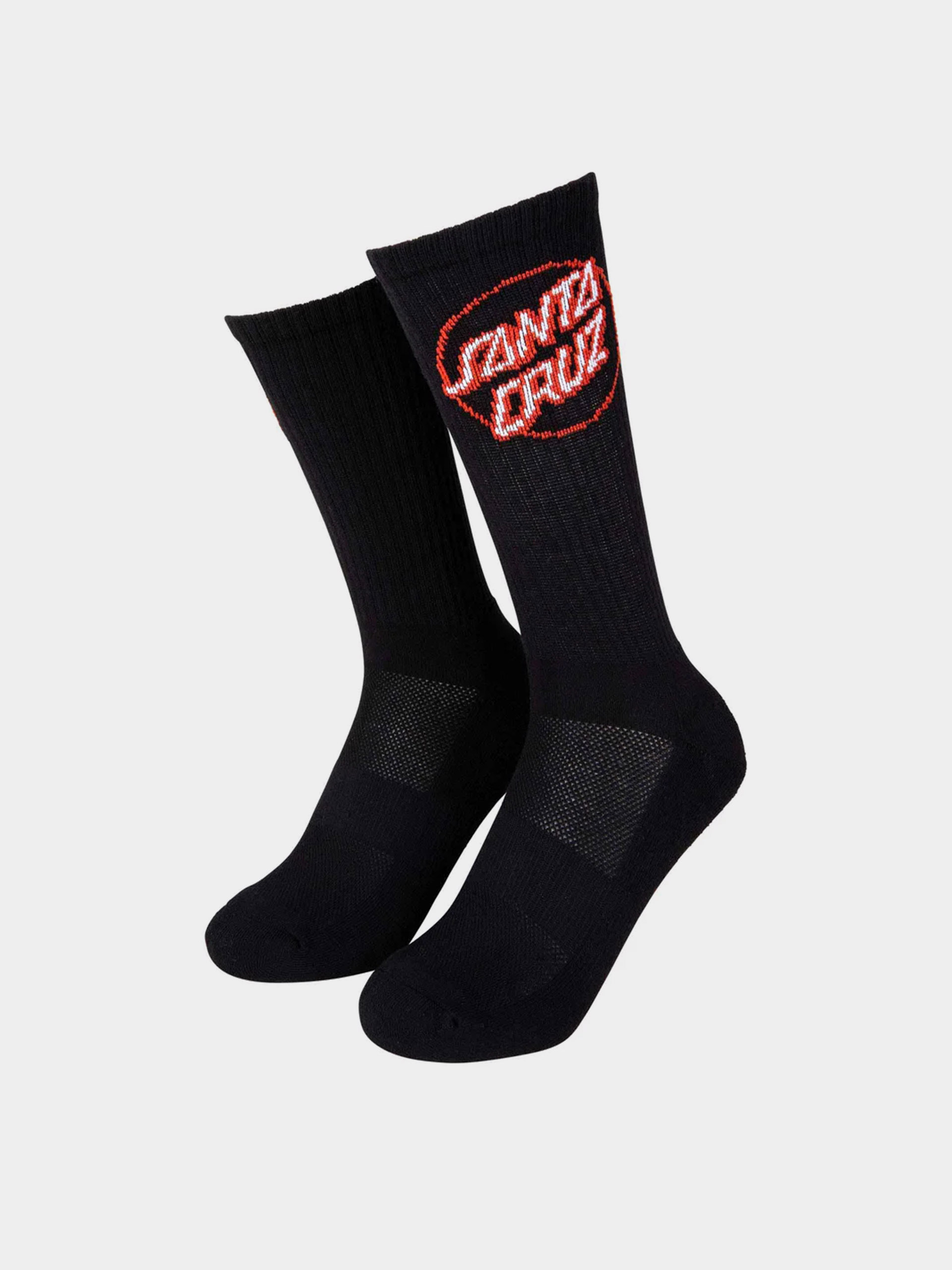 Șosete Santa Cruz Partial Dot (black)
