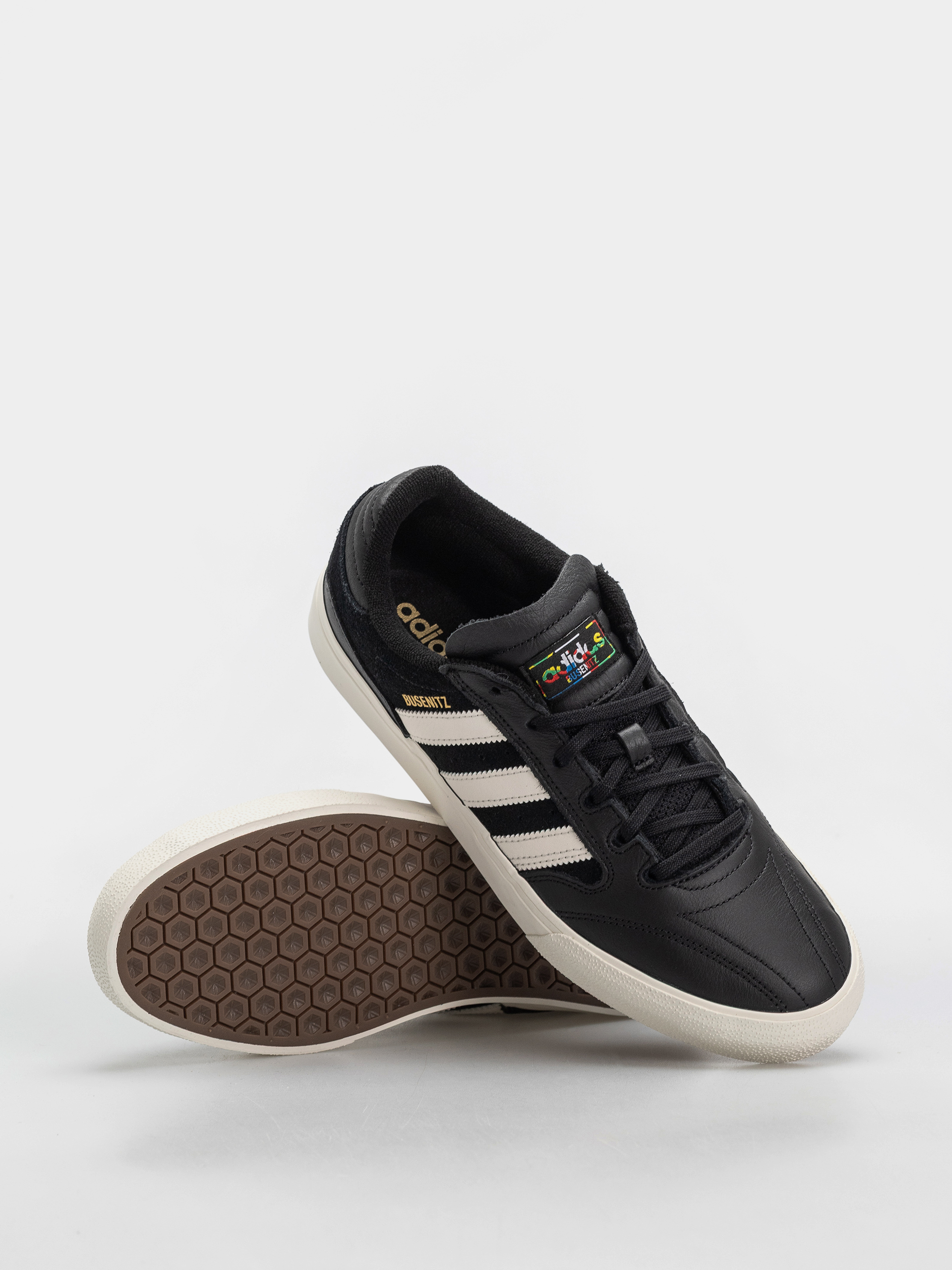 Pantofi adidas Busenitz Vulc II (cblack/cwhite/goldmt)