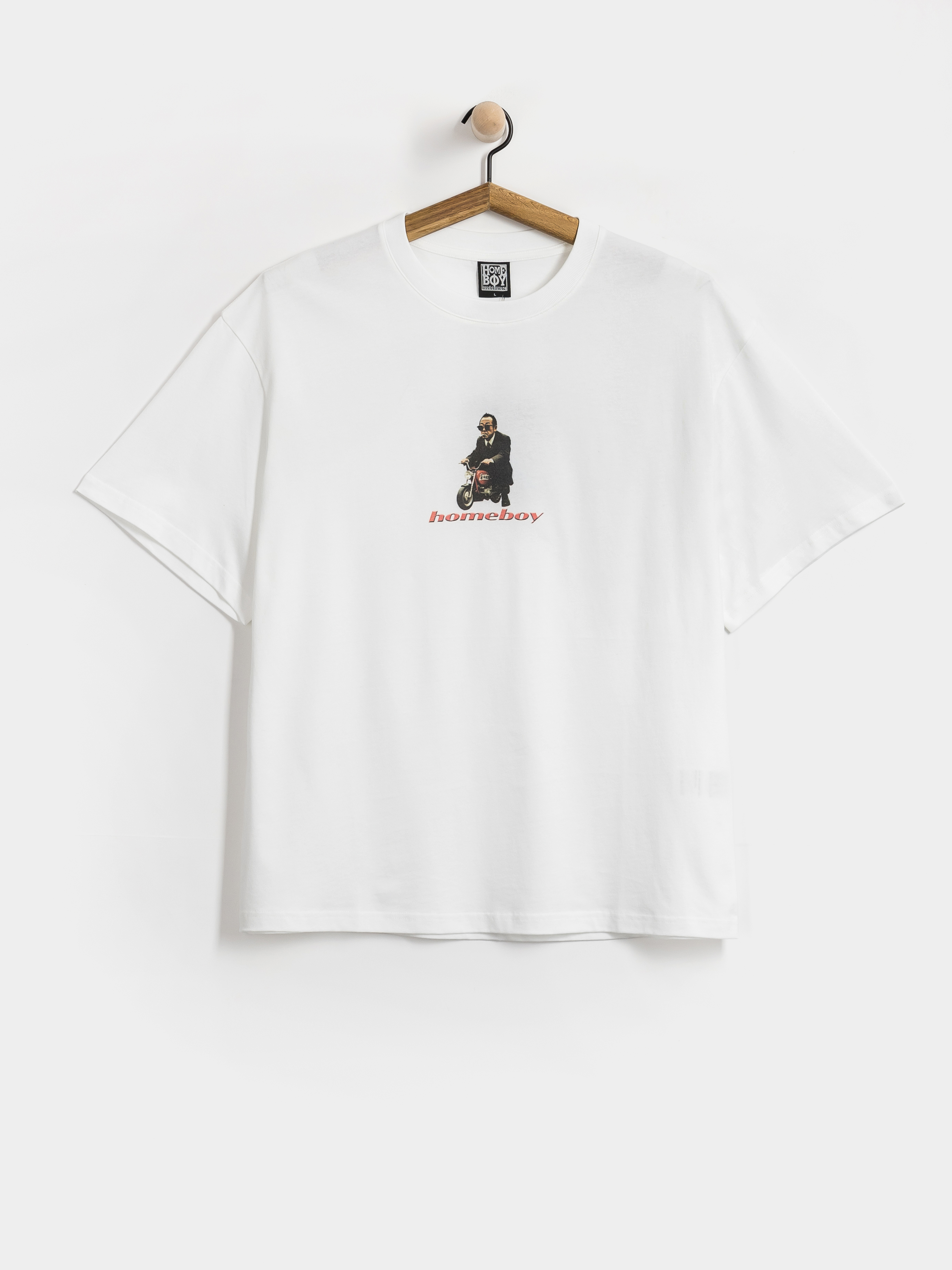 Tricou Homeboy Moped (white)