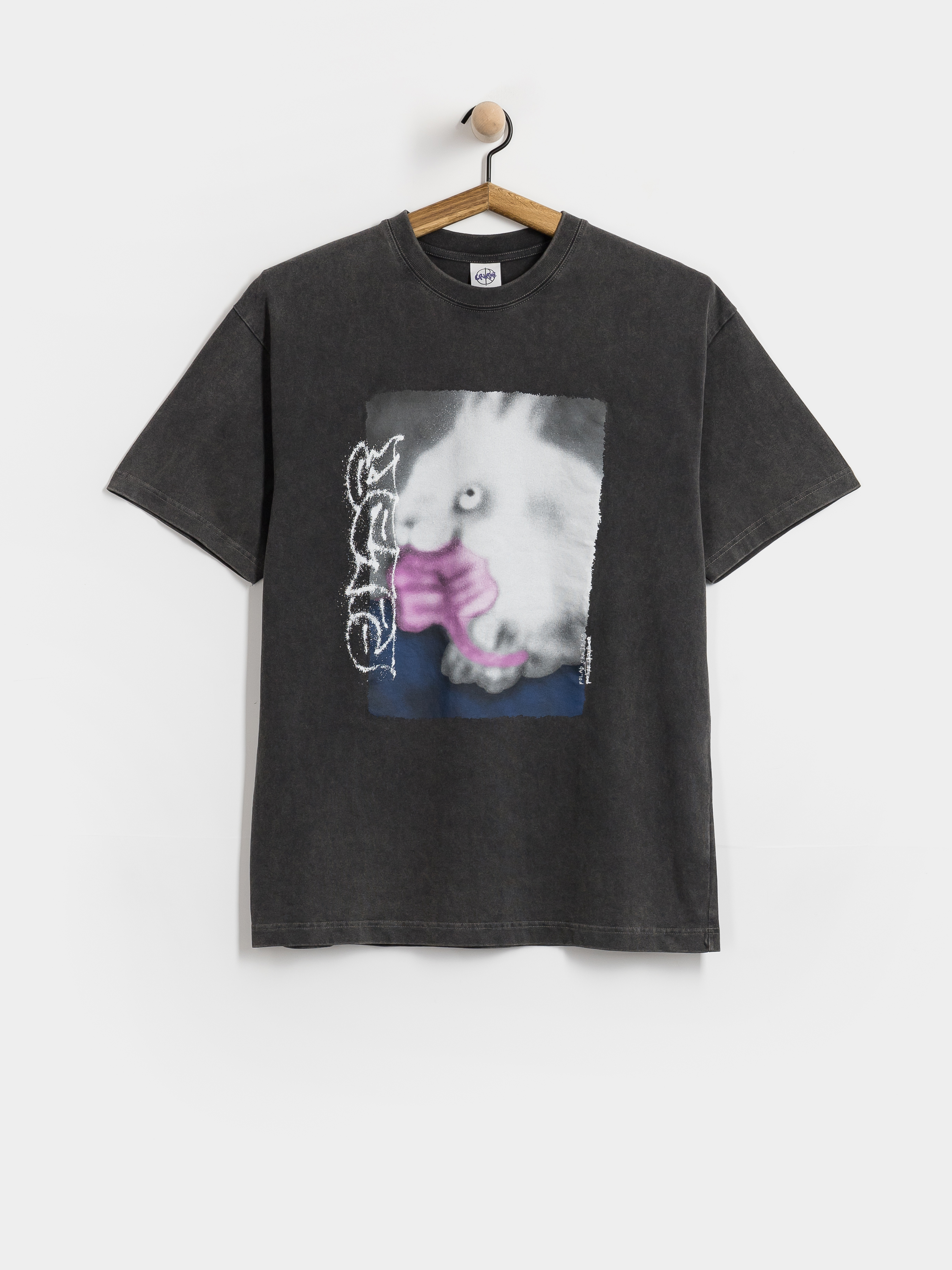 Tricou Polar Skate Rabbit (silver black)