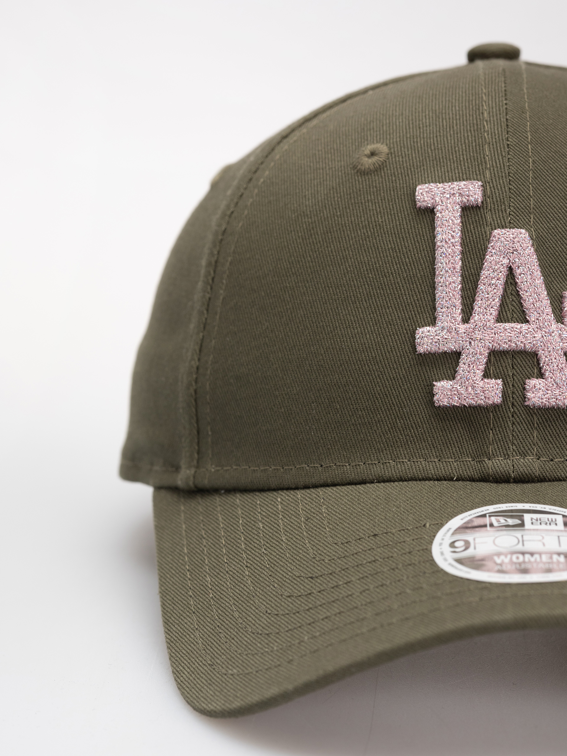 Șapcă New Era Metallic 9Forty Los Angeles Dodgers Wmn (olive)