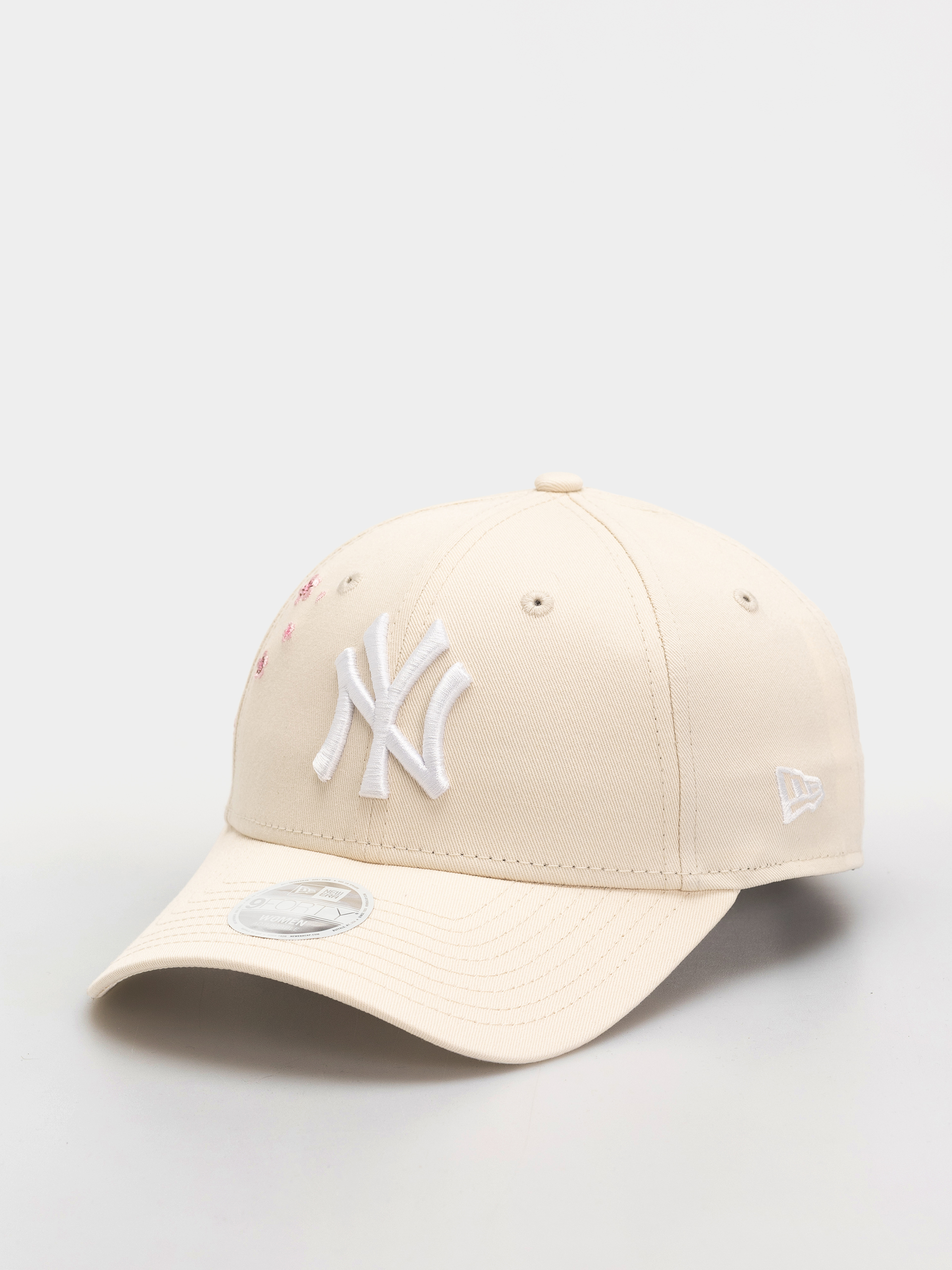 Șapcă New Era Floral Icon 9Forty New York Yankees Wmn (light cream)