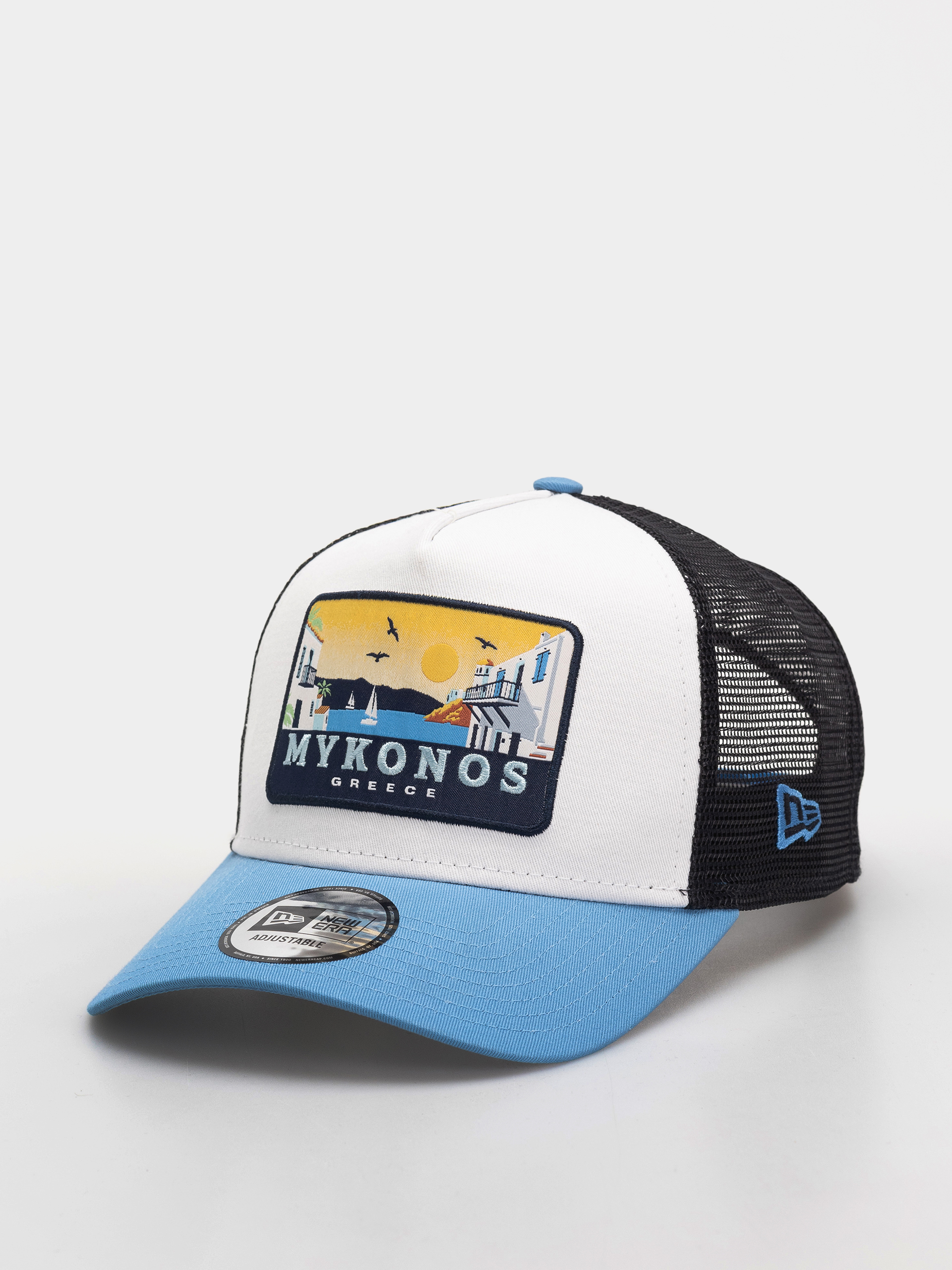 u0218apcu0103 New Era Location Patch Trucker (blue/white)