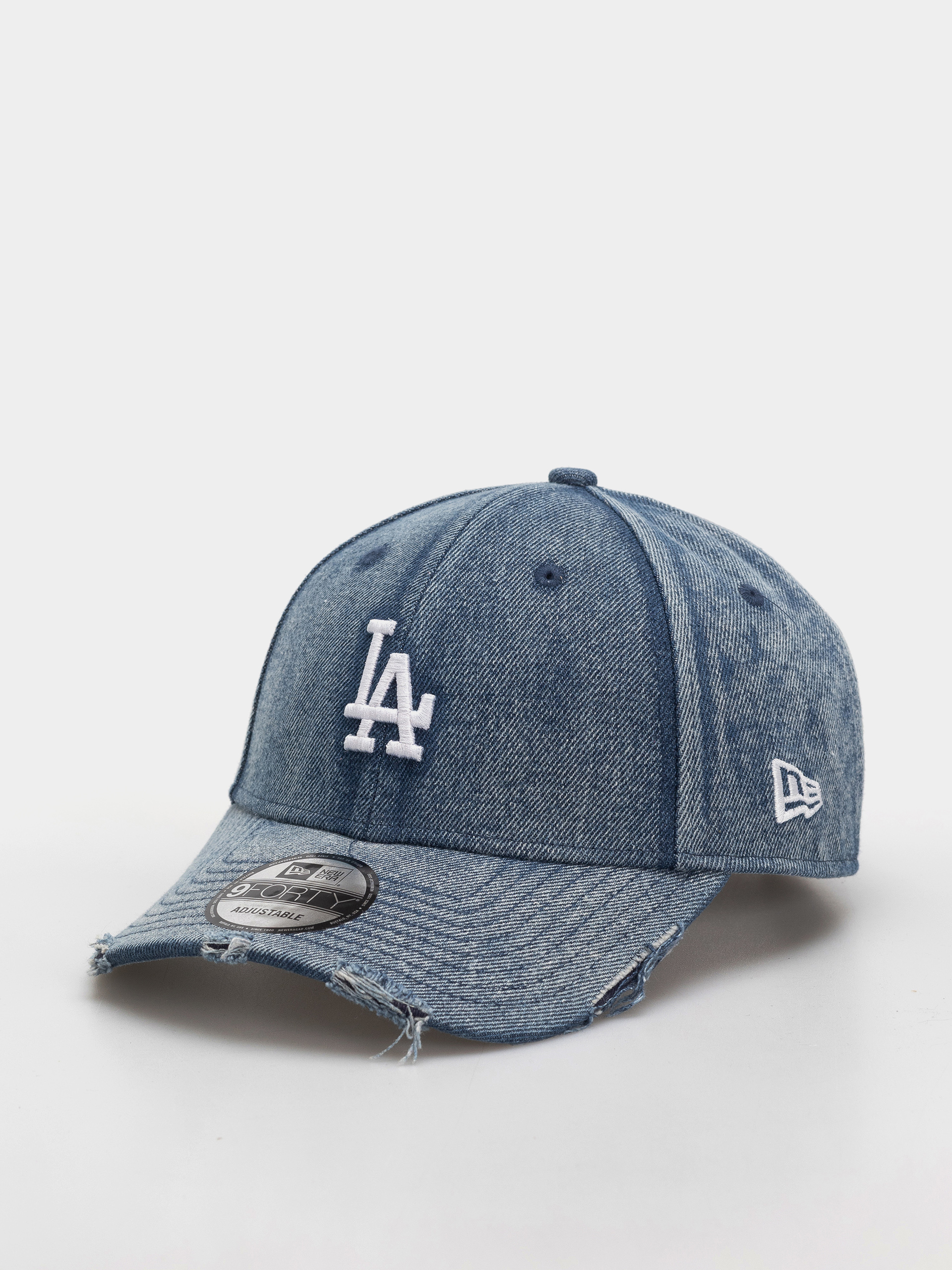 Șapcă New Era Acid Wash Denim 9Forty Los Angeles Dodgers (blue)