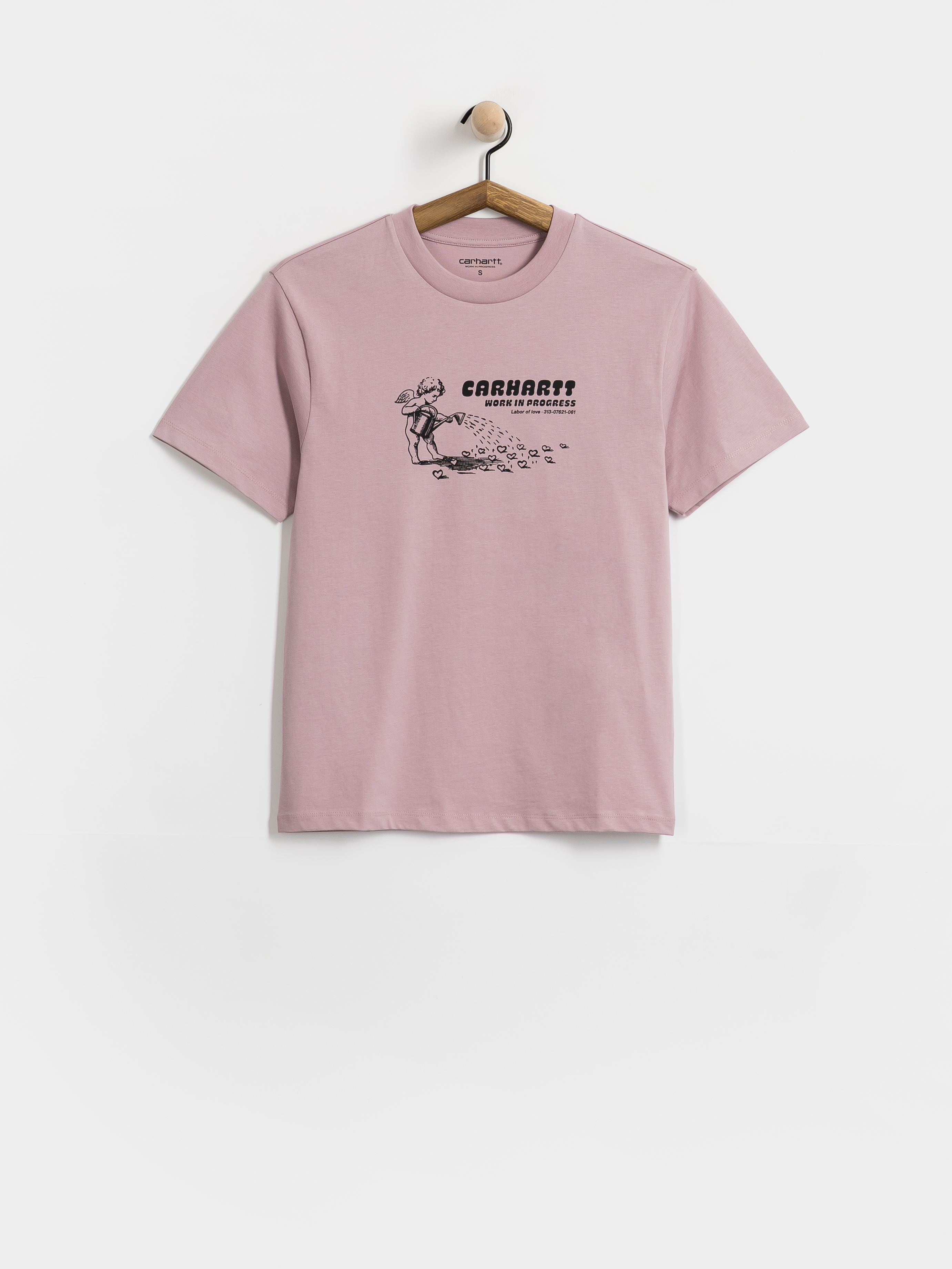 Tricou Carhartt WIP Bumper Sticker Wmn (hortensia)