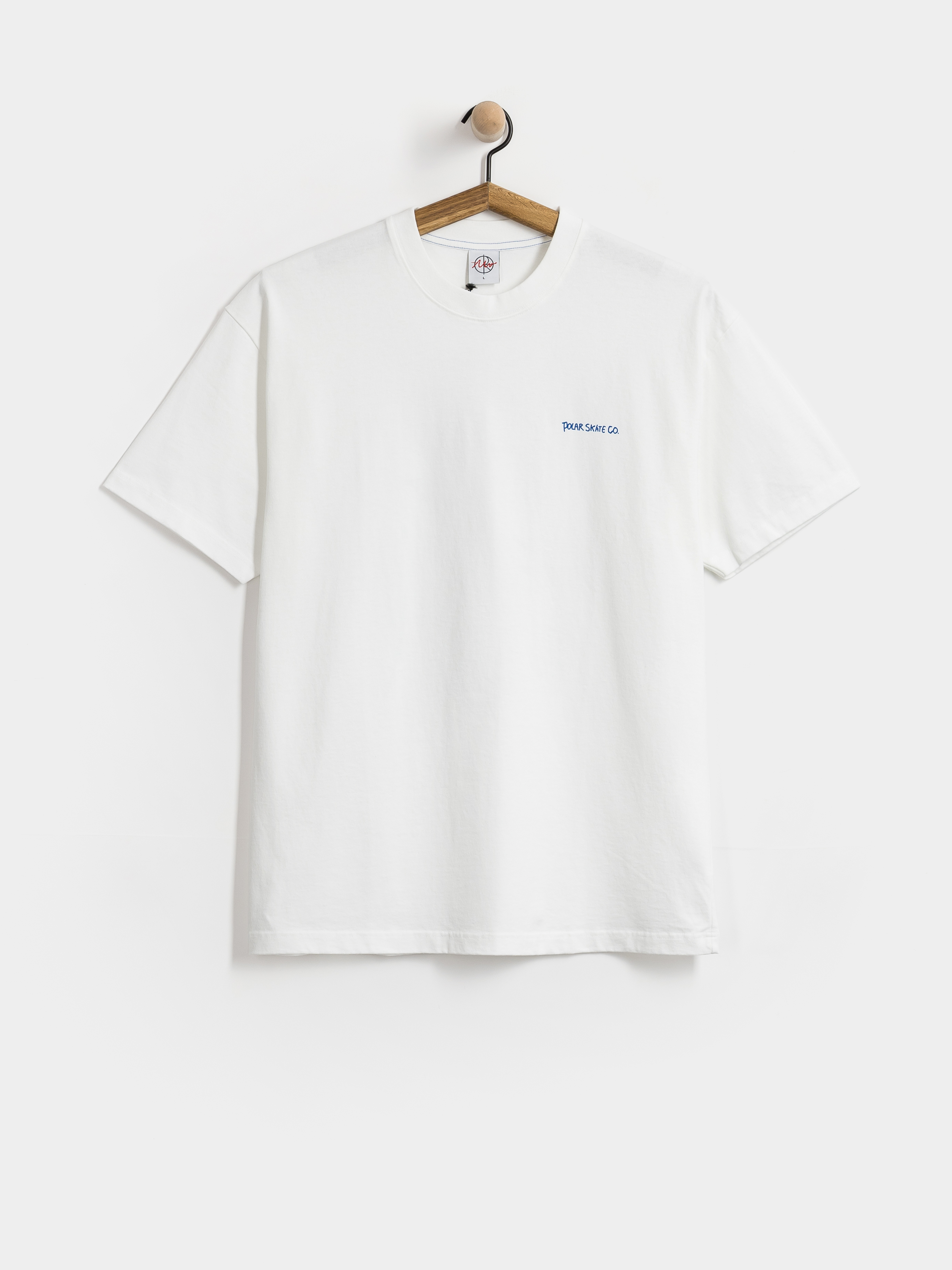 Tricou Polar Skate Contrast Doodle (white/ultramarine)