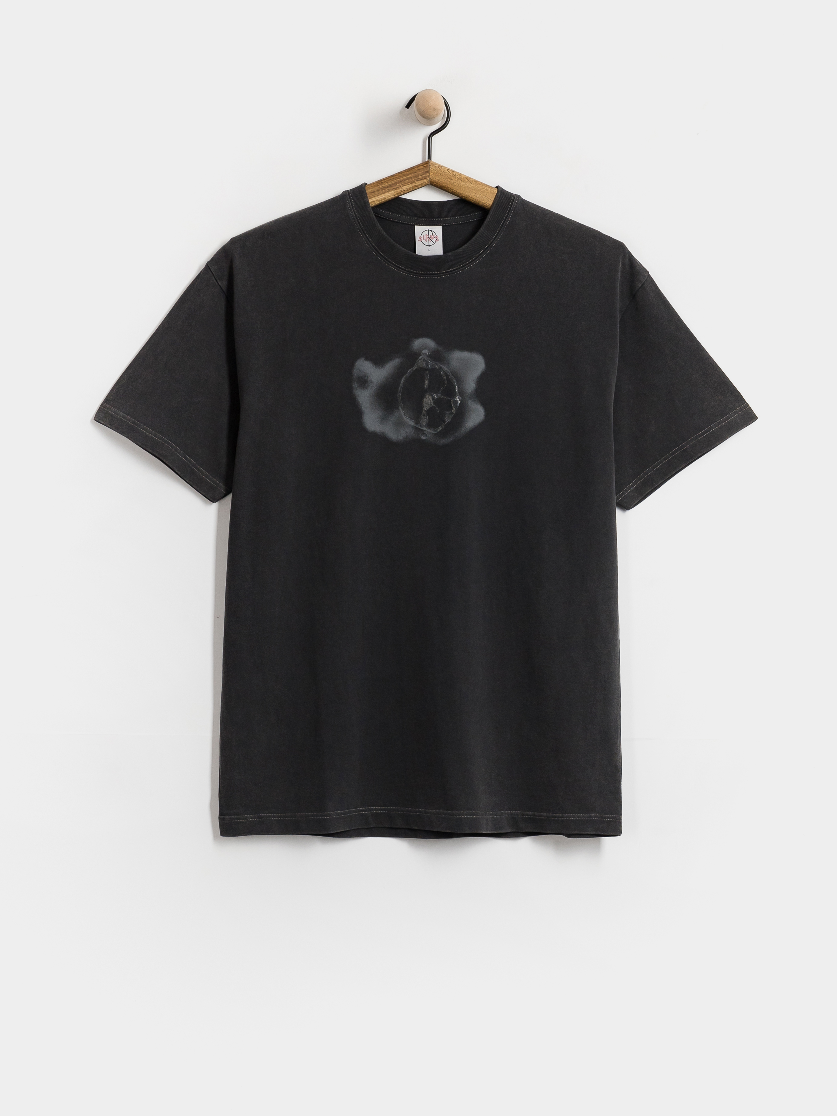 Tricou Polar Skate Metal Logo (silver black)