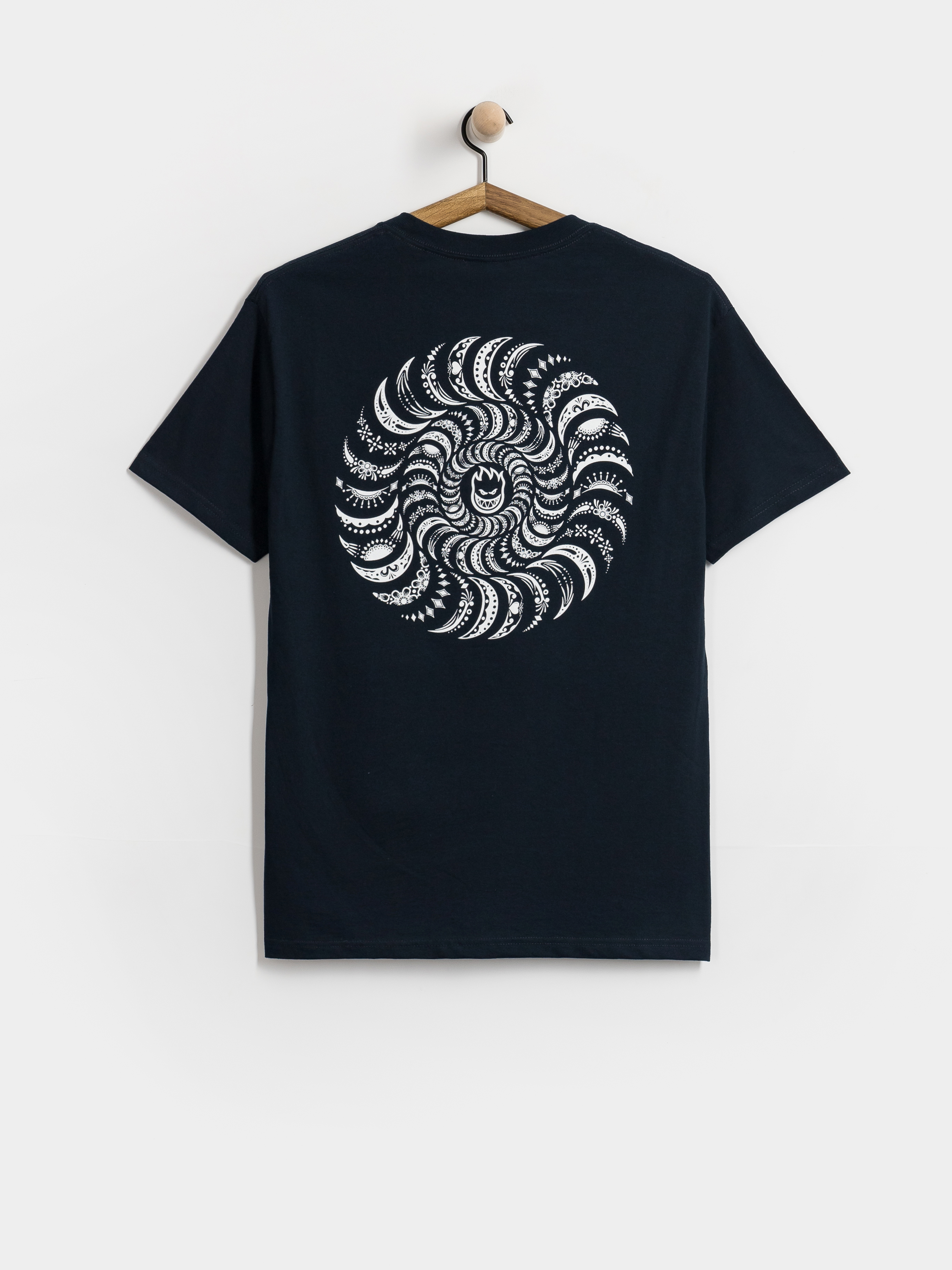 Tricou Spitfire Classic Swirl Paisley (true navy w/white prints)