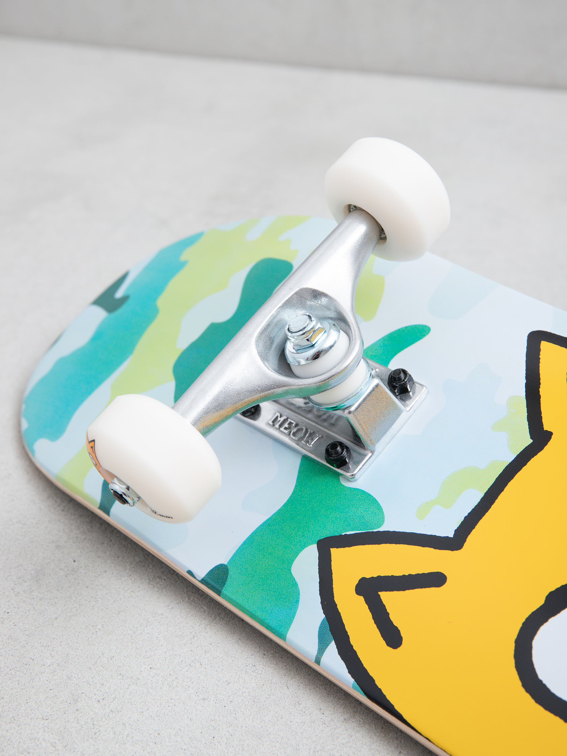 Skateboard Meow Skateboards Big Cat (camo green)