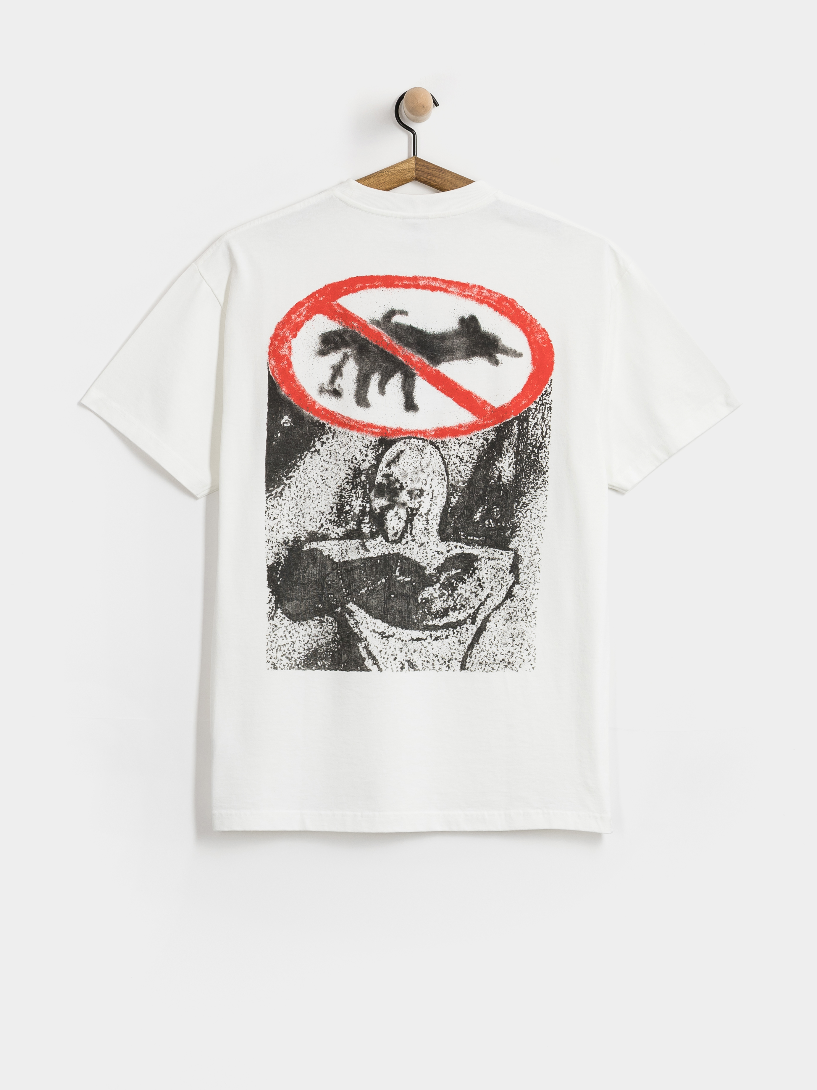 Tricou Polar Skate Lost & Found (white)