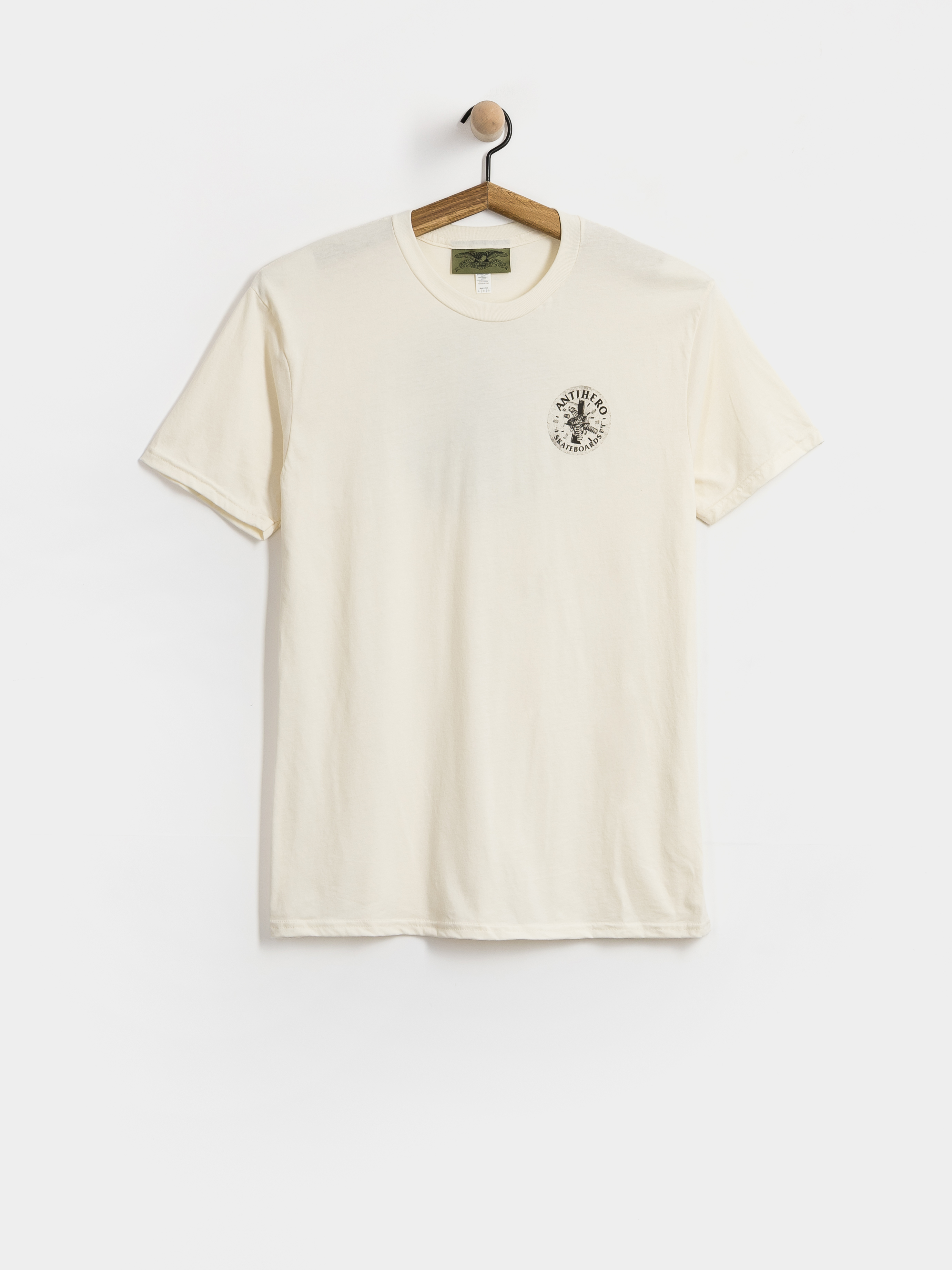 Tricou Antihero Engineering (heather cream w/black prints)