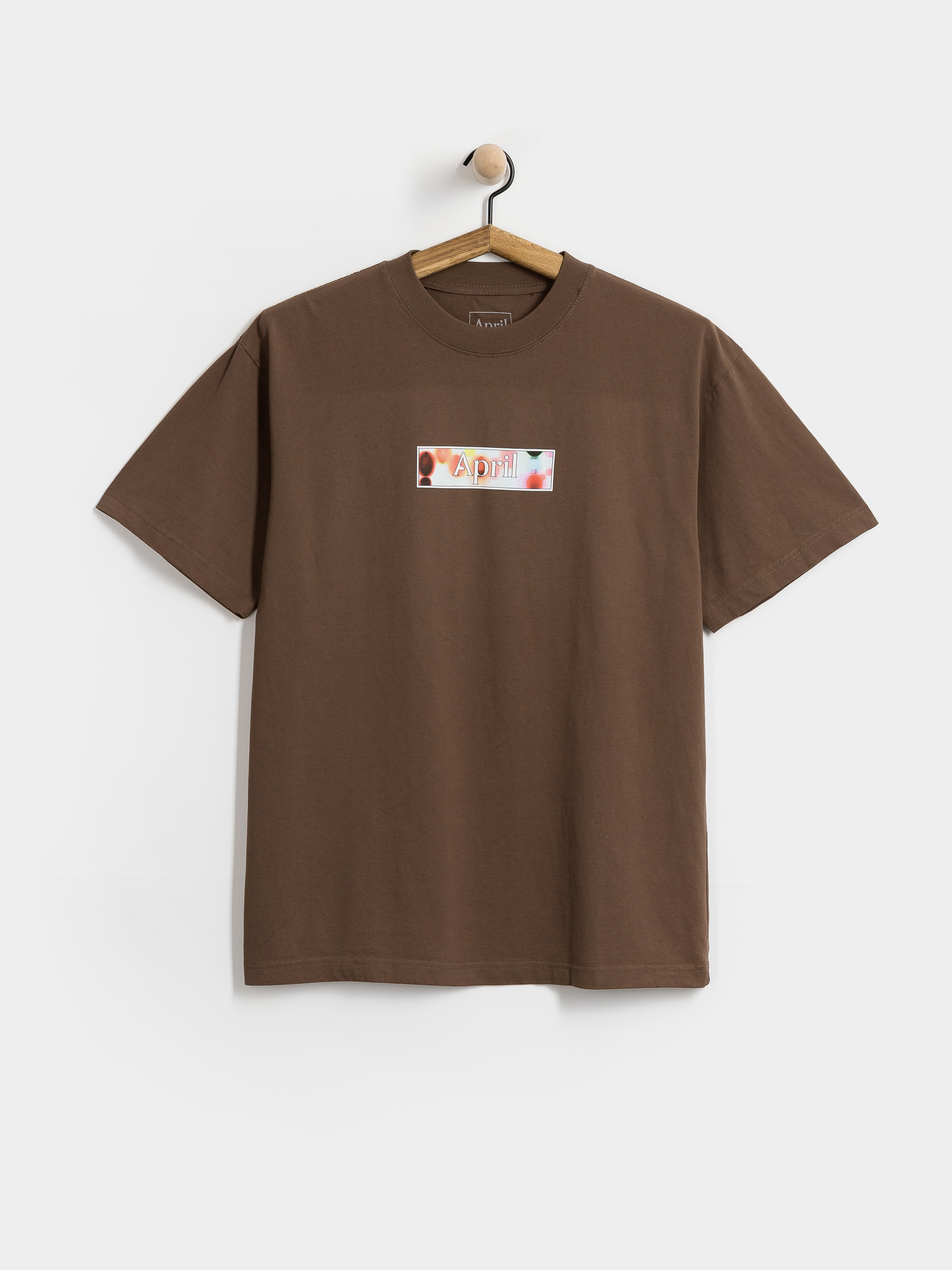 Tricou April Skateboards Genes (brown)