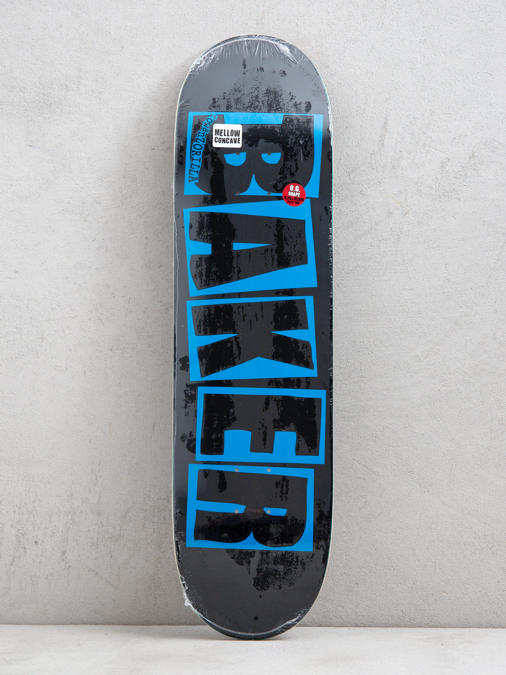 Placă Baker Rowan Zorilla Brand Logo Danger (blue)