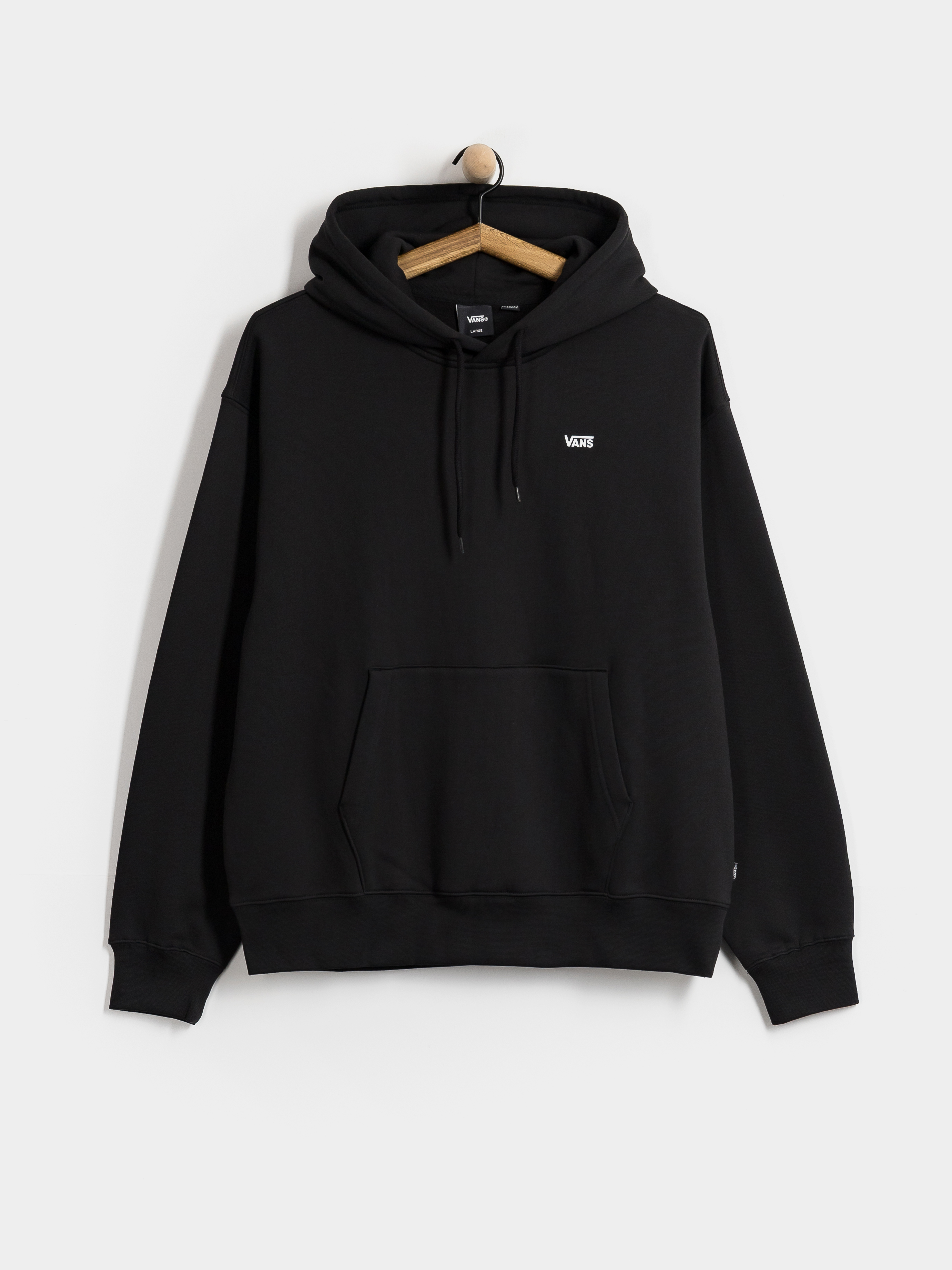 Hanorac cu glugă Vans Left Chest HD (black)