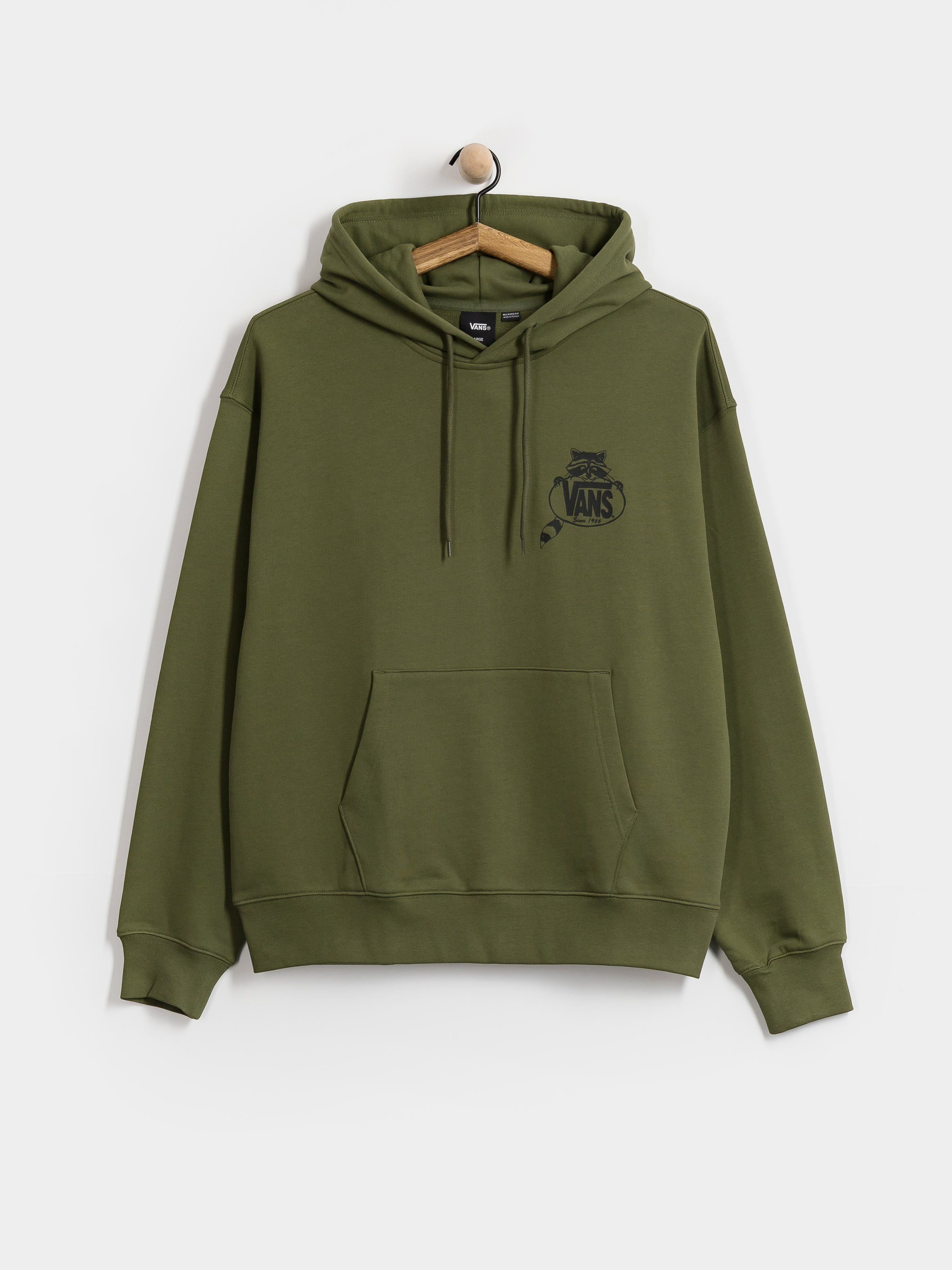Hanorac cu glugă Vans Trashy HD (green balsam)