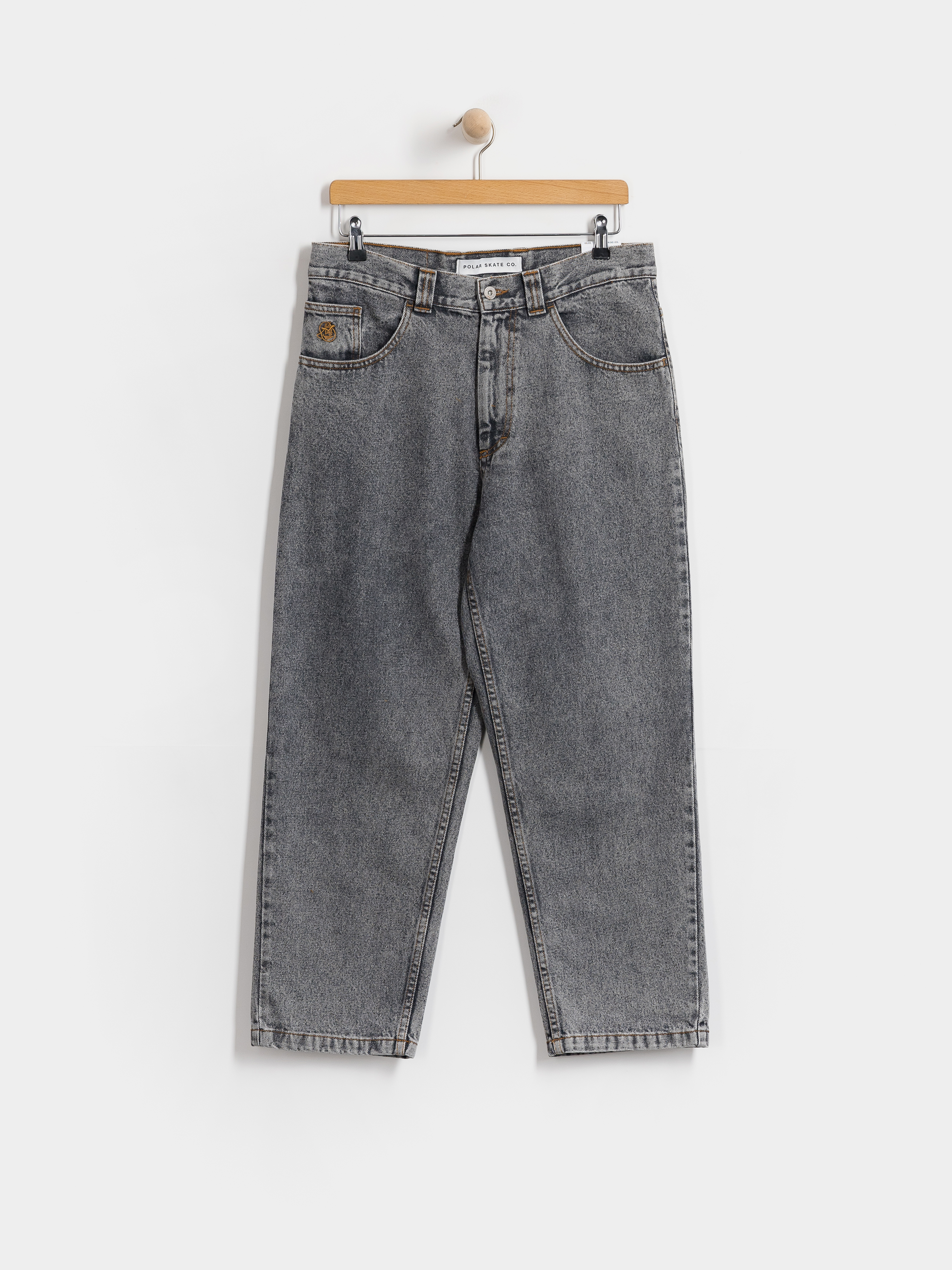 Pantaloni Polar Skate 93! (washed graphite)