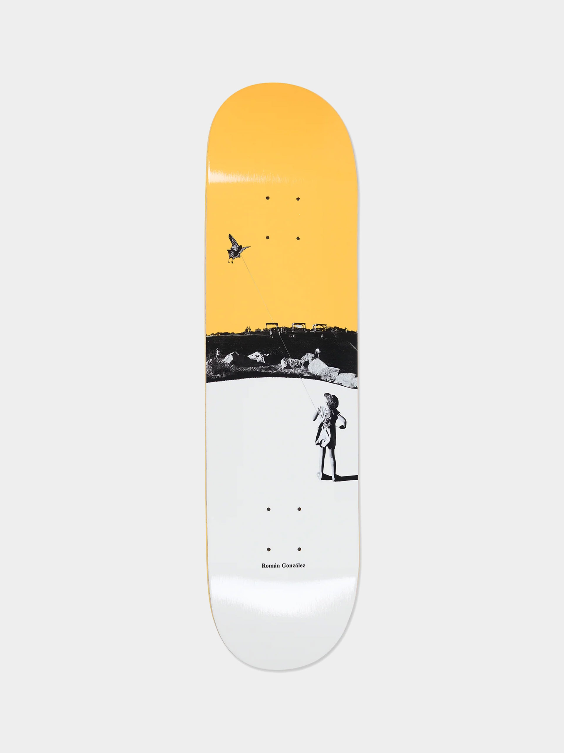 Placu0103 Polar Skate Roman Gonzalez Kite (yellow)